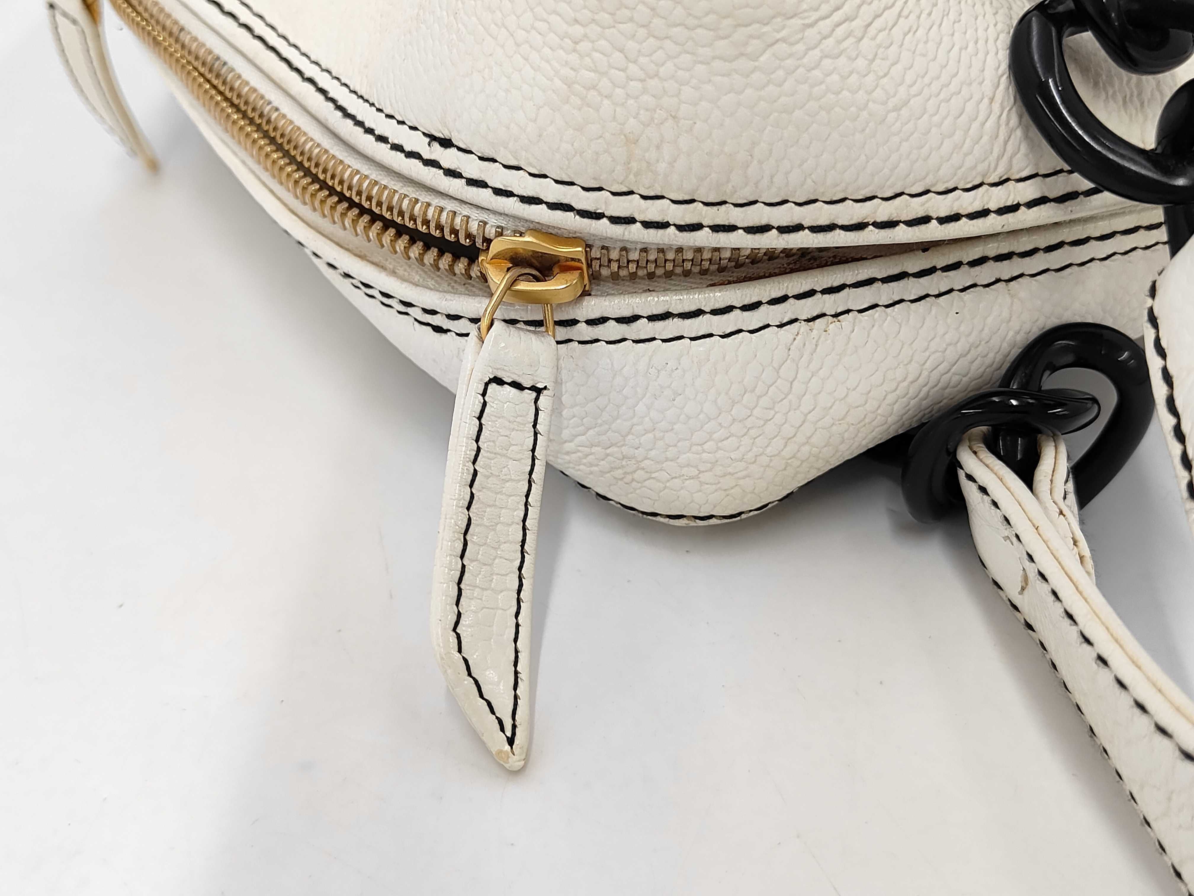 Chain Handbag, Caviar Leather Handbag — view 8