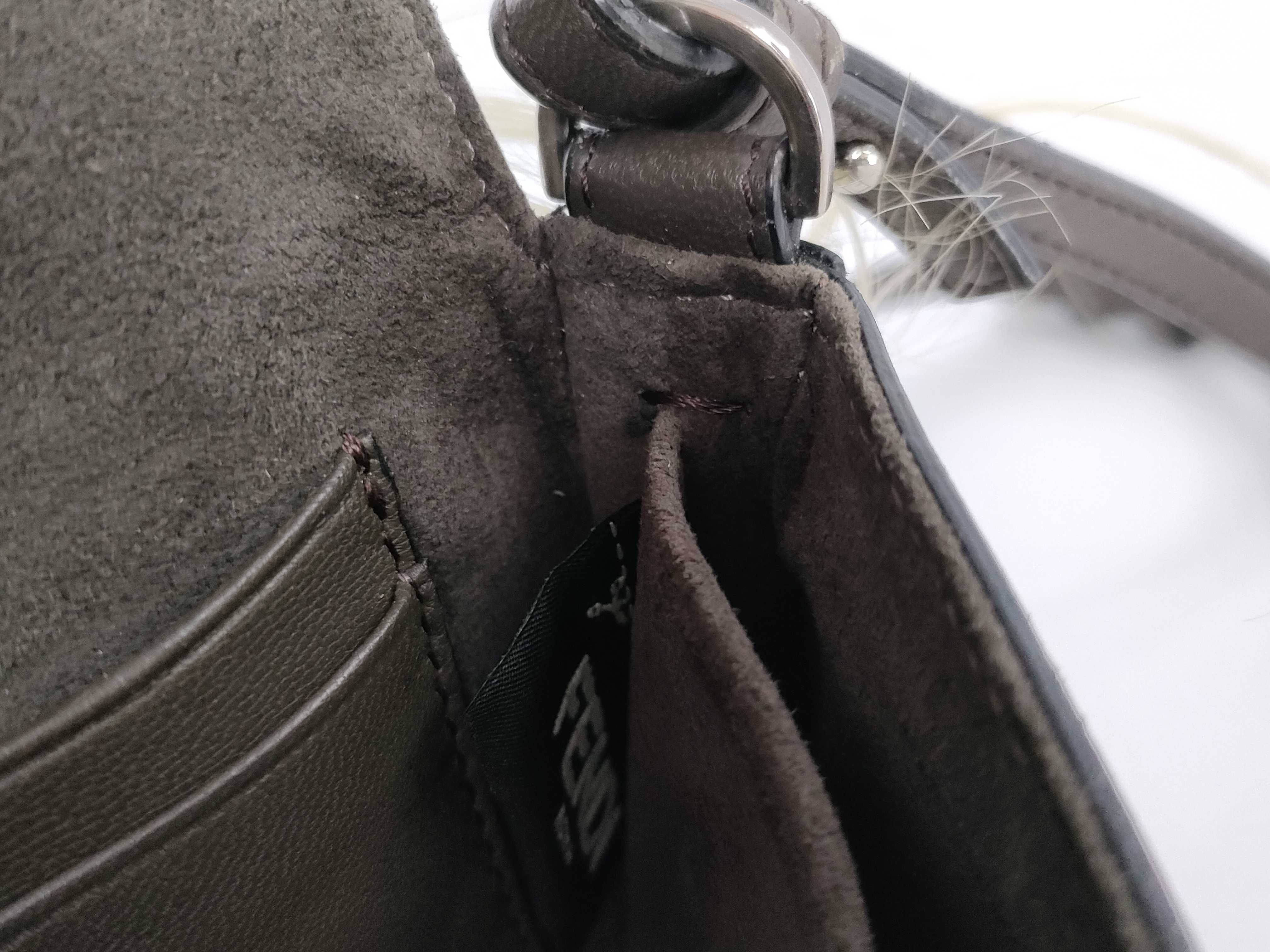 Micro Baguette Leather Shoulder Bag — view 11