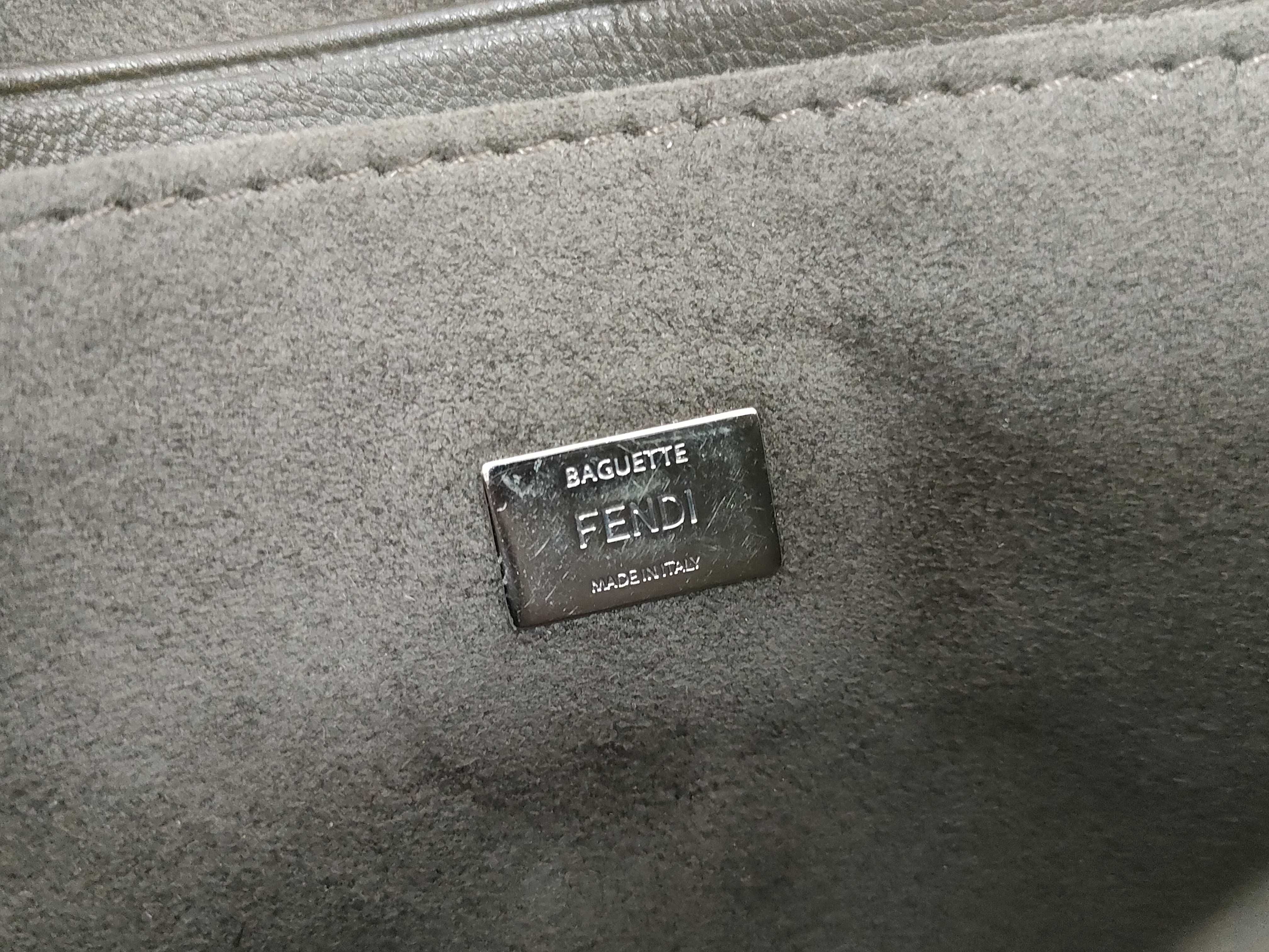 Micro Baguette Leather Shoulder Bag — view 12