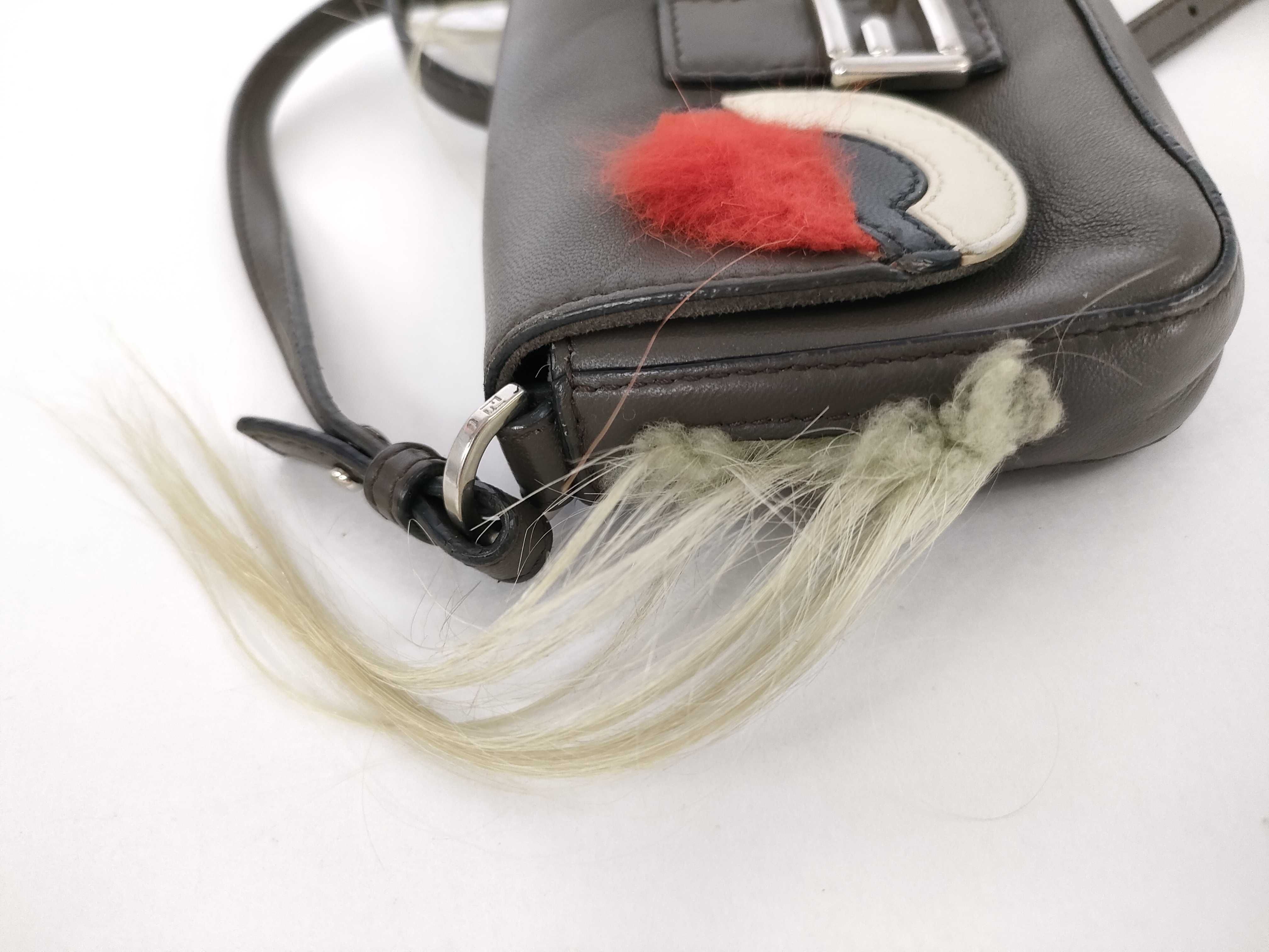 Micro Baguette Leather Shoulder Bag — view 15
