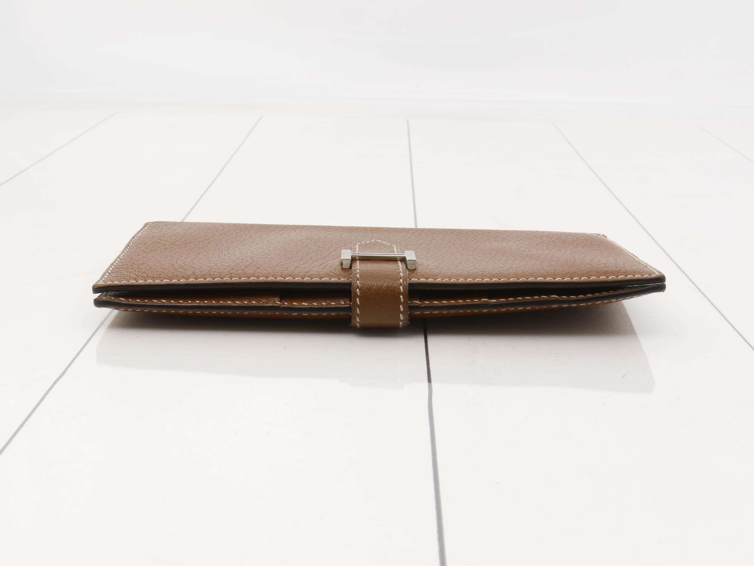 Bearn I stamp HERMES wallet — view 3
