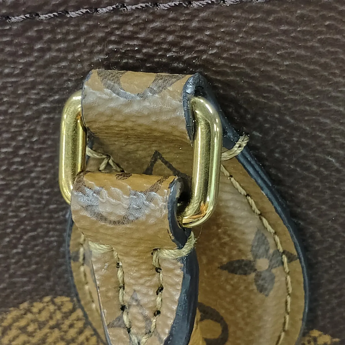Giant Monogram Reverse OnTheGo MM M45321 Brown (RFID detected) — view 13