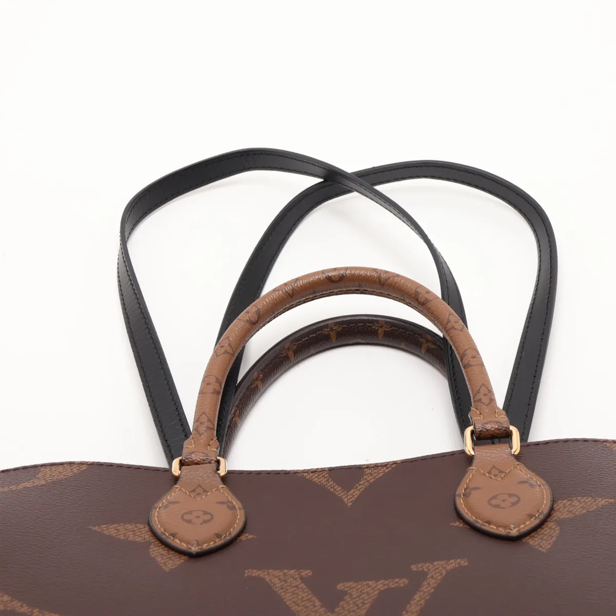 Giant Monogram Reverse OnTheGo MM M45321 Brown (RFID detected) — view 6
