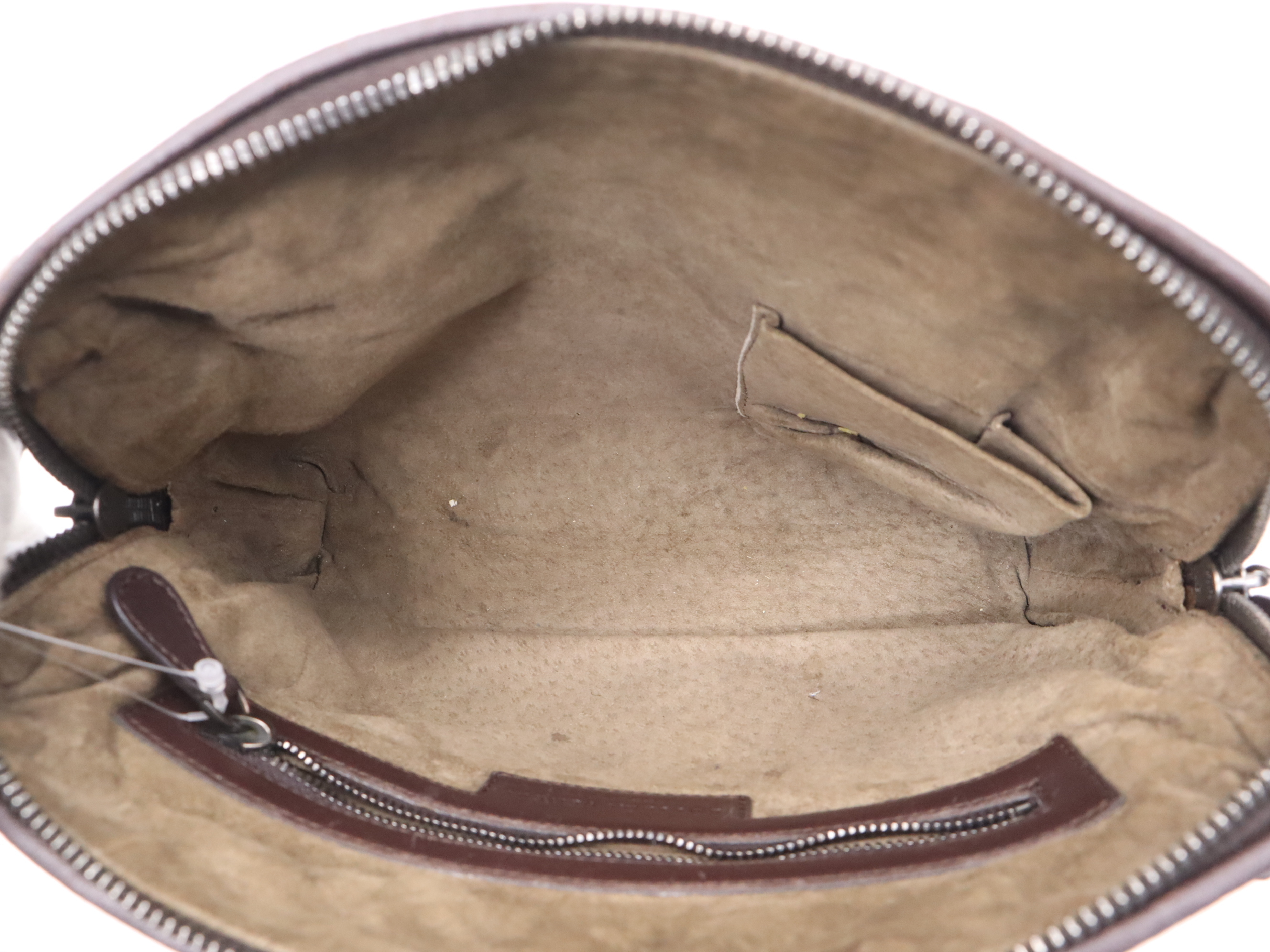 Leather Intrecciato Nodini Shoulder Bag, Brown Shoulder Bag — view 11