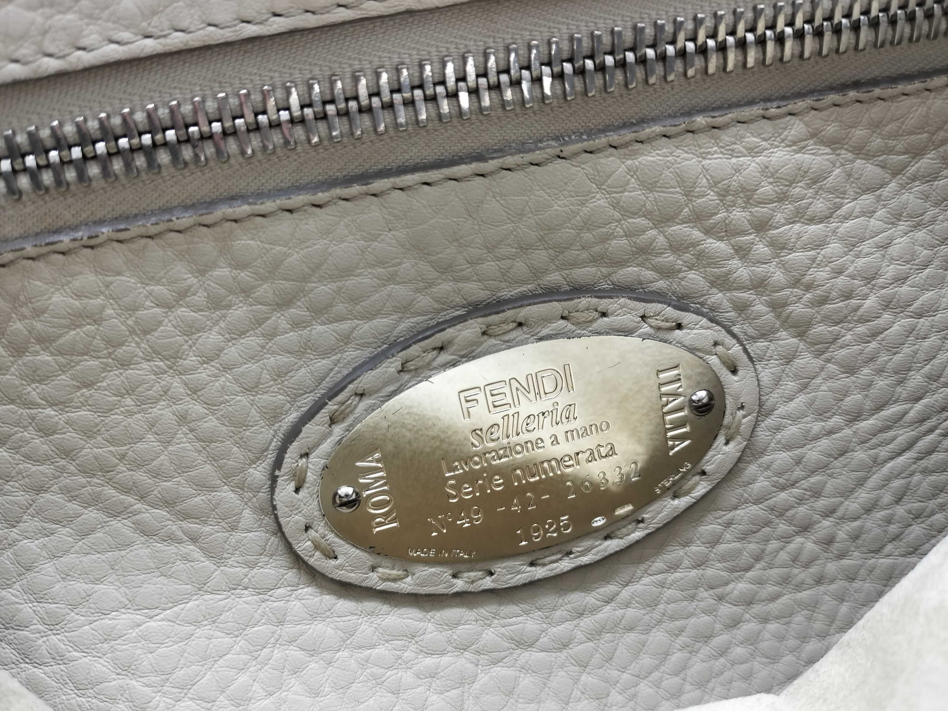 Selleria Peekaboo Handbag (8BN226) with Silver Hardware — view 12
