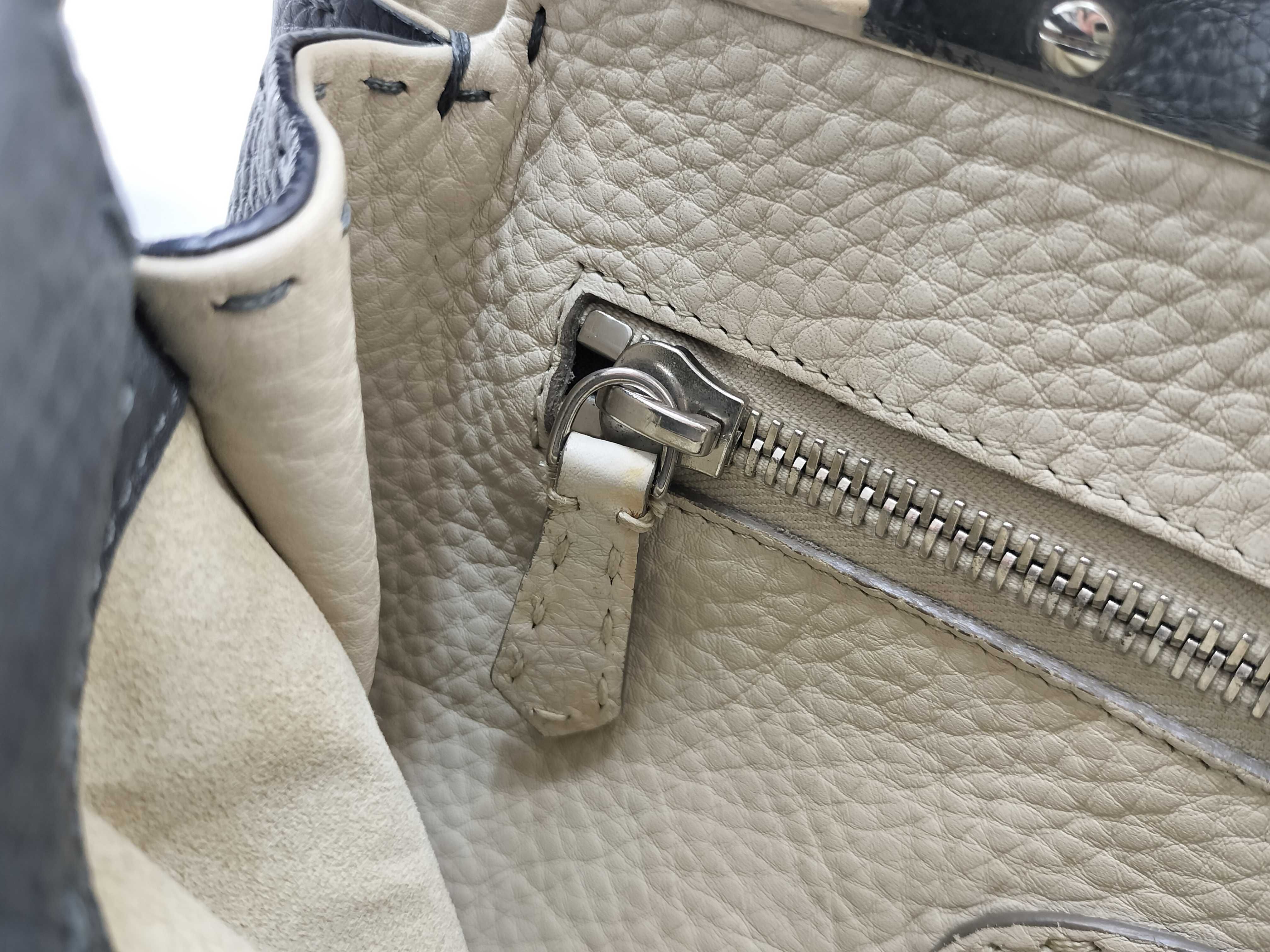 Selleria Peekaboo Handbag (8BN226) with Silver Hardware — view 13