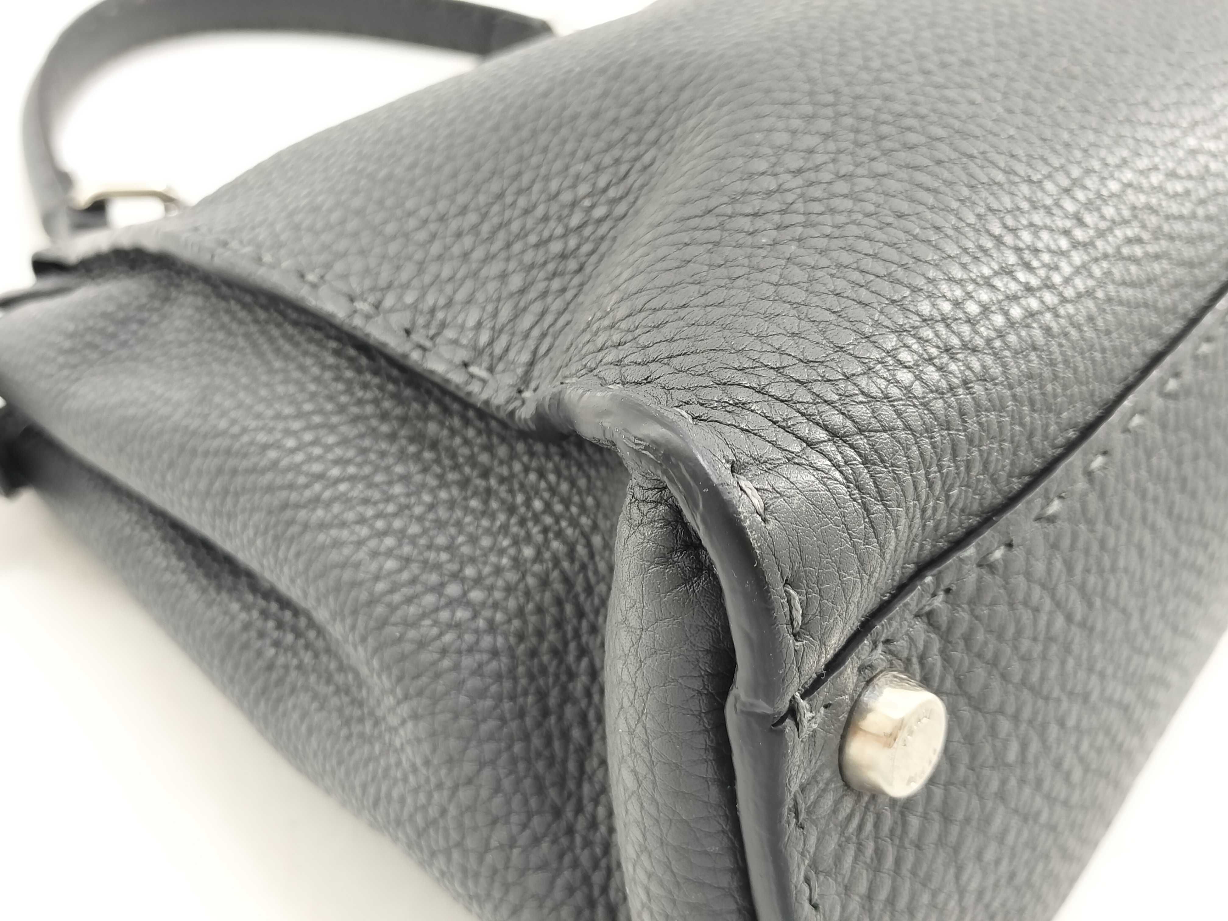 Selleria Peekaboo Handbag (8BN226) with Silver Hardware — view 5