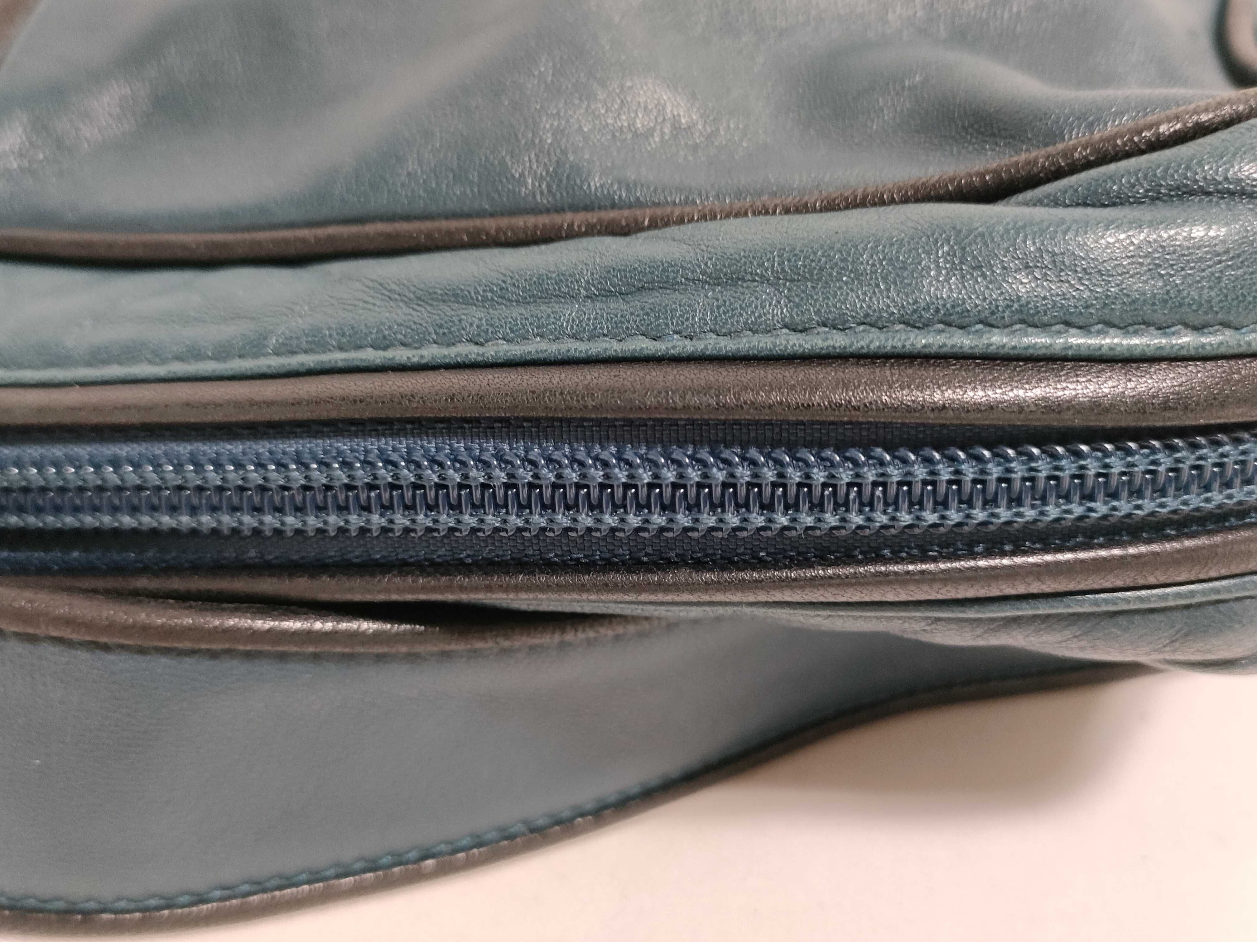 Anagram Leather Shoulder Bag — view 8