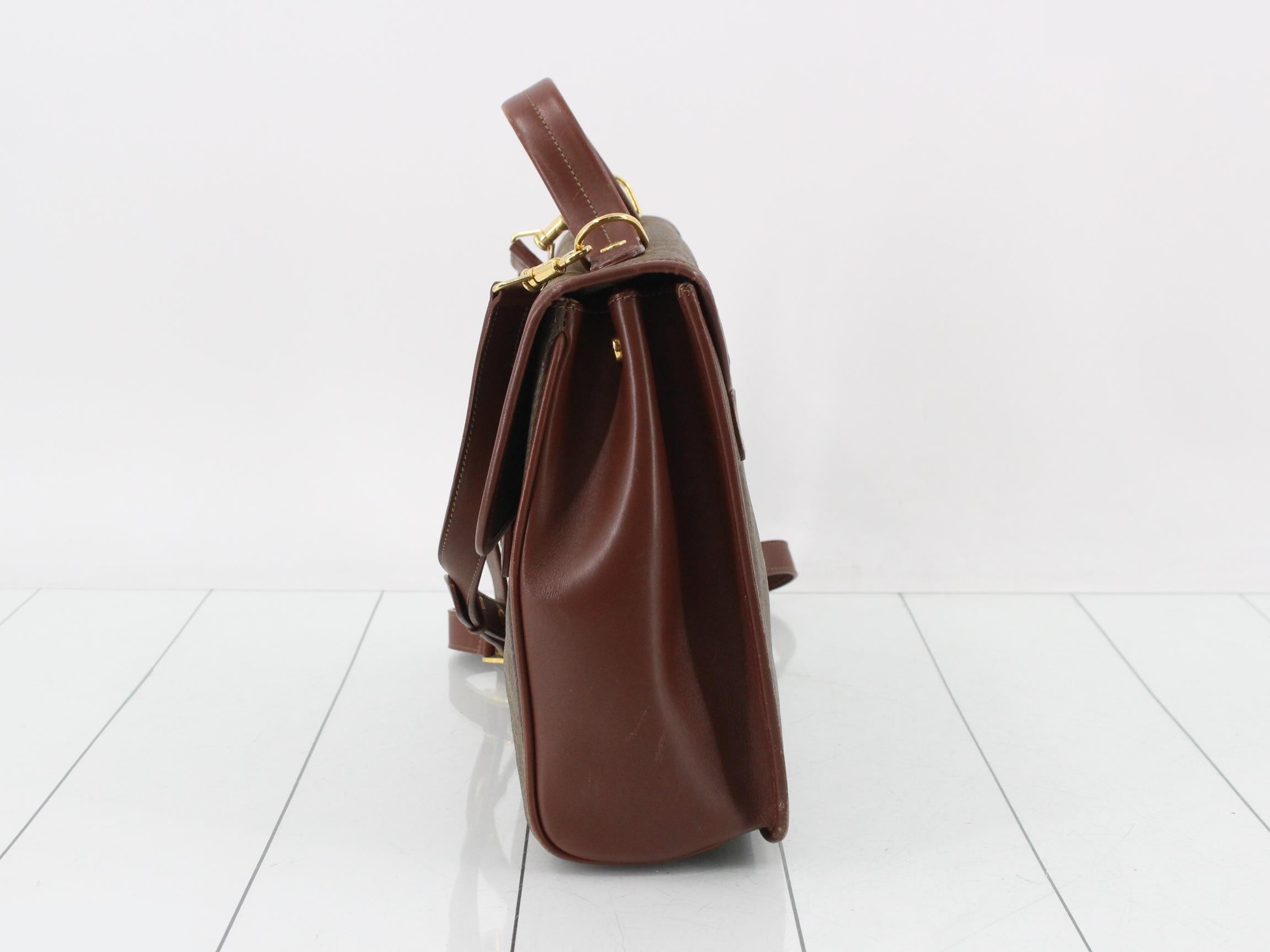 2-Way Leather Shoulder Bag — view 3
