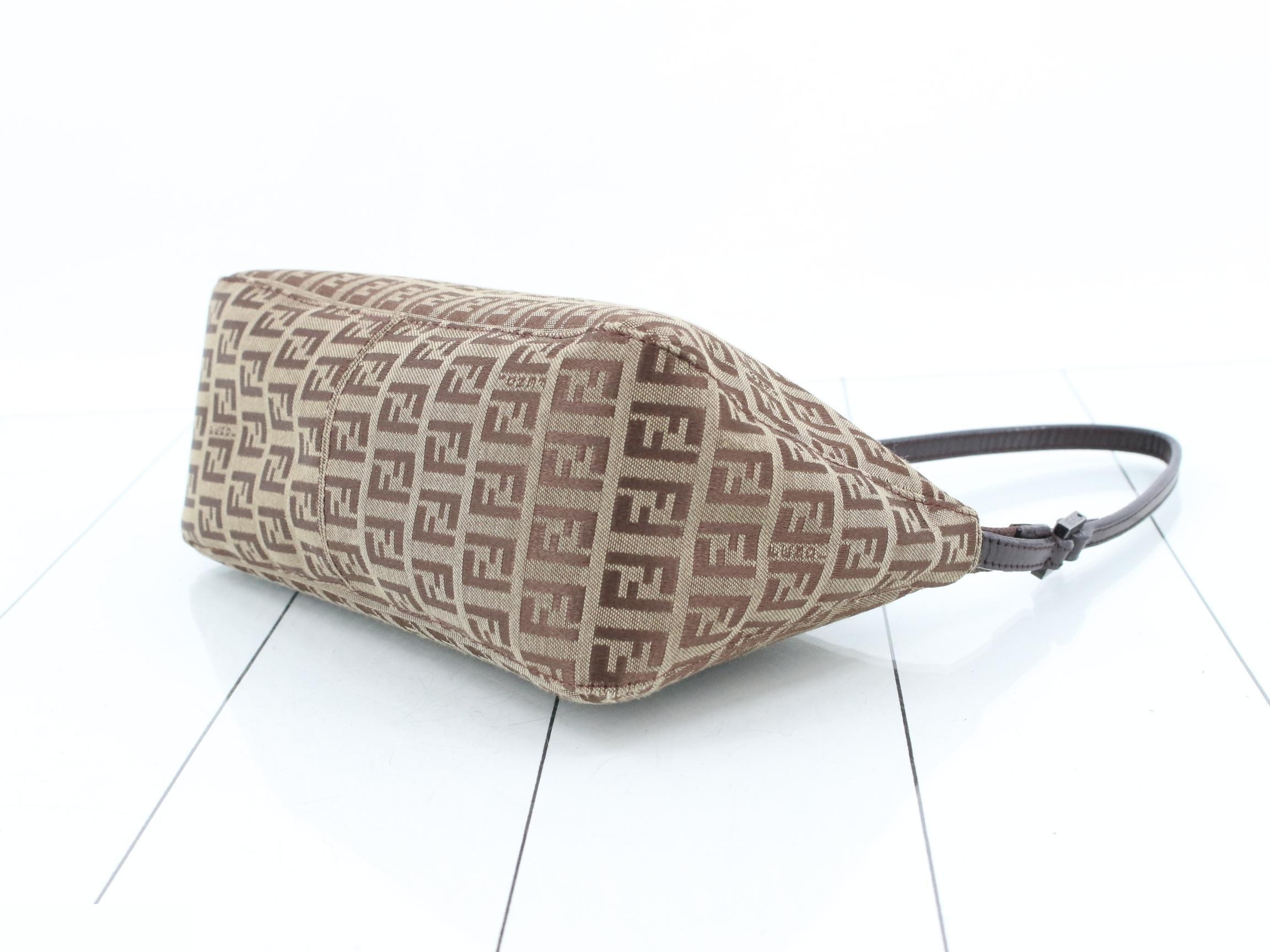 Zucchino (Bag) - Shoulder Bag, Canvas, Beige — view 6