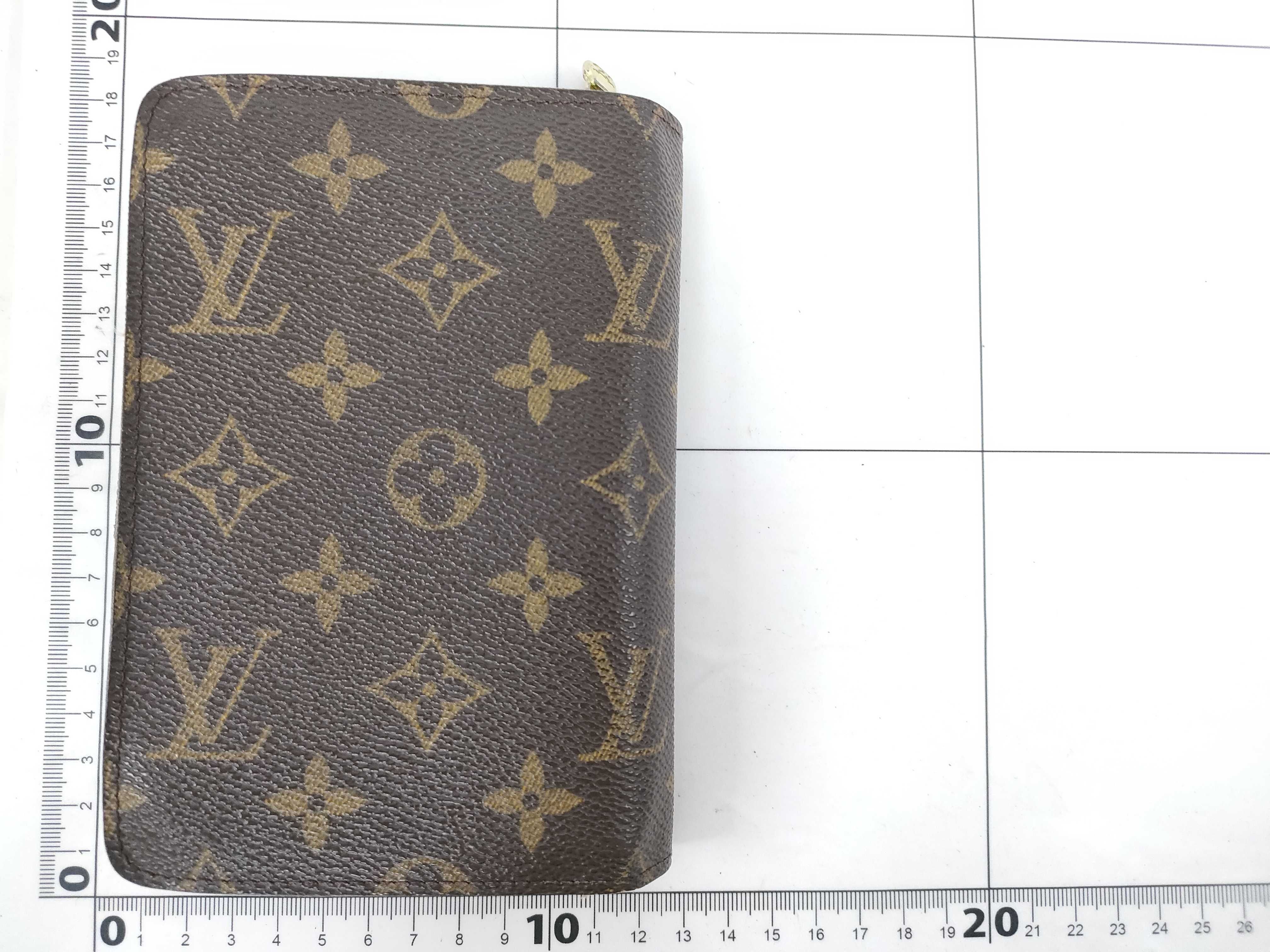 Monogram LV Portefeuille Papier Zip Wallet — view 2