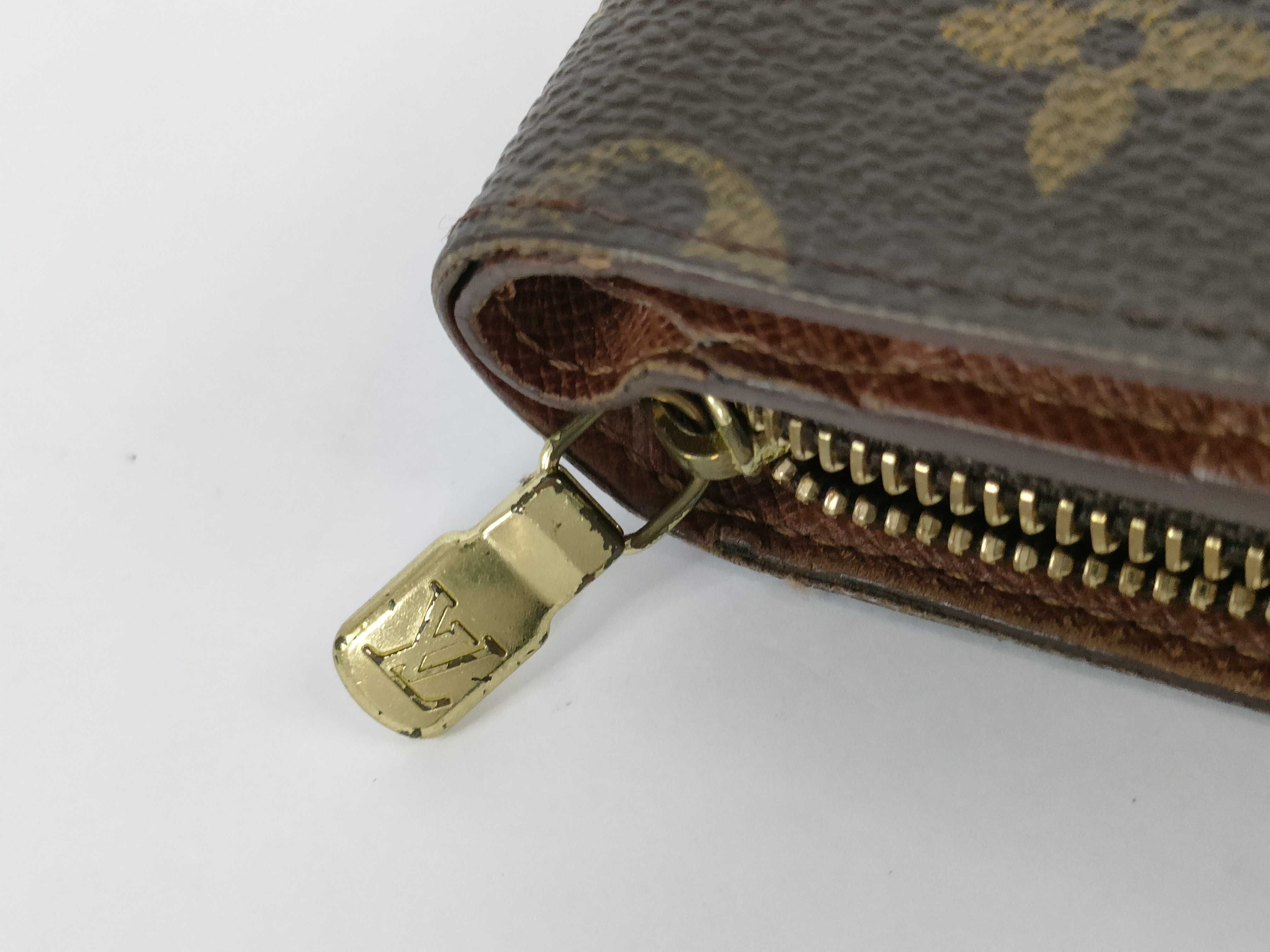 Monogram LV Portefeuille Papier Zip Wallet — view 12