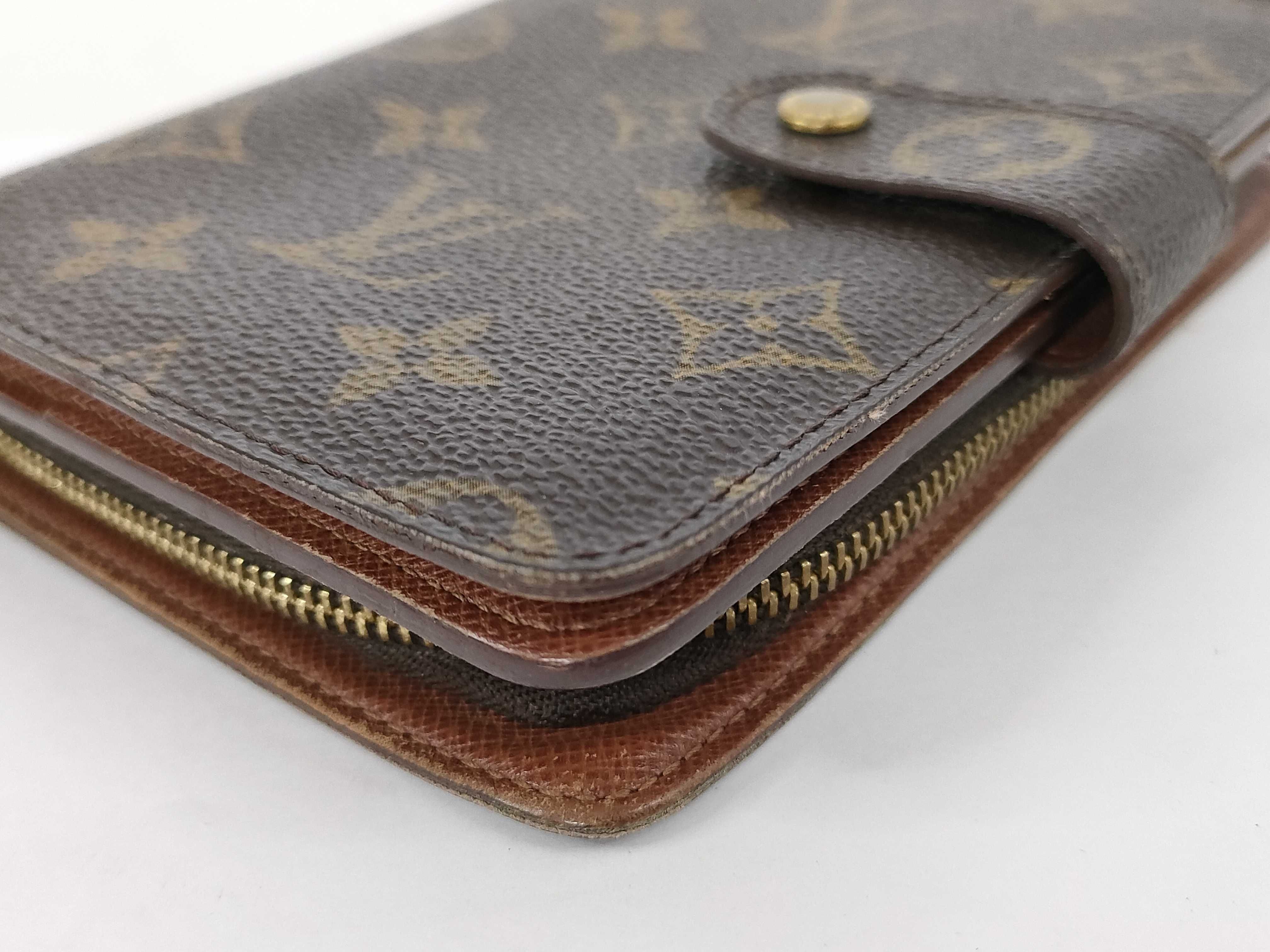 Monogram LV Portefeuille Papier Zip Wallet — view 3