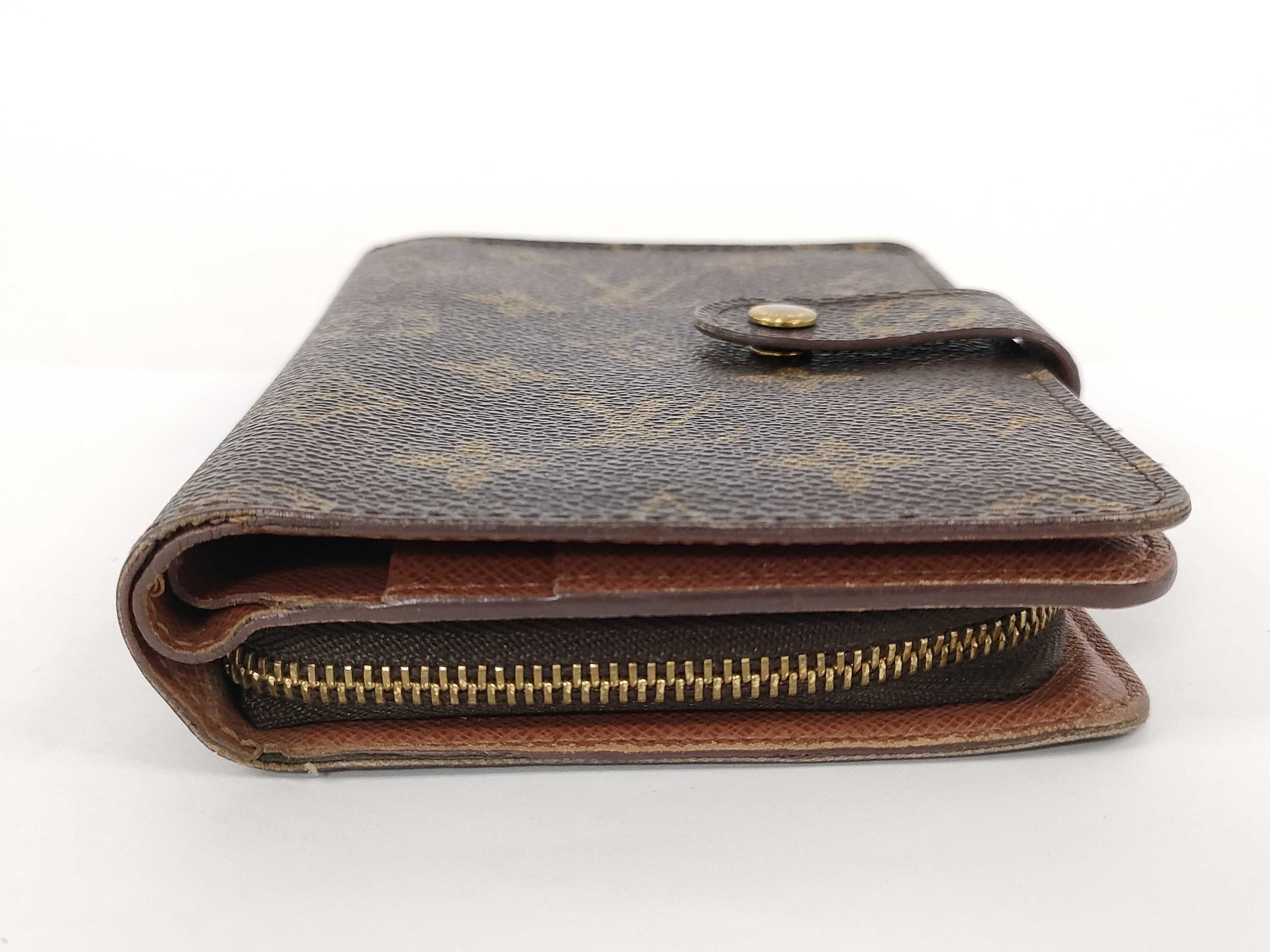 Monogram LV Portefeuille Papier Zip Wallet — view 4