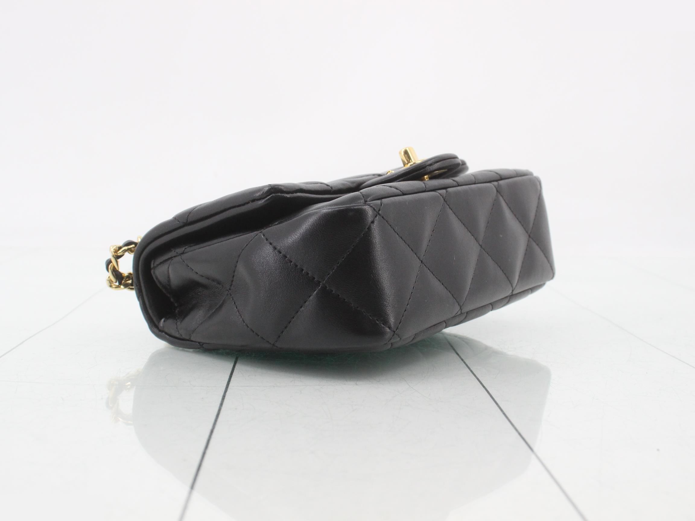 Plexi Handle Mini Matelassé 2-Way Shoulder Bag — view 5