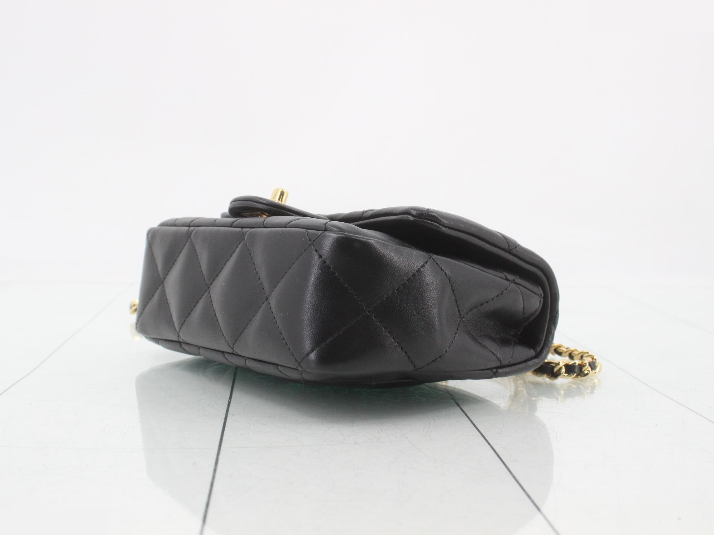Plexi Handle Mini Matelassé 2-Way Shoulder Bag — view 6