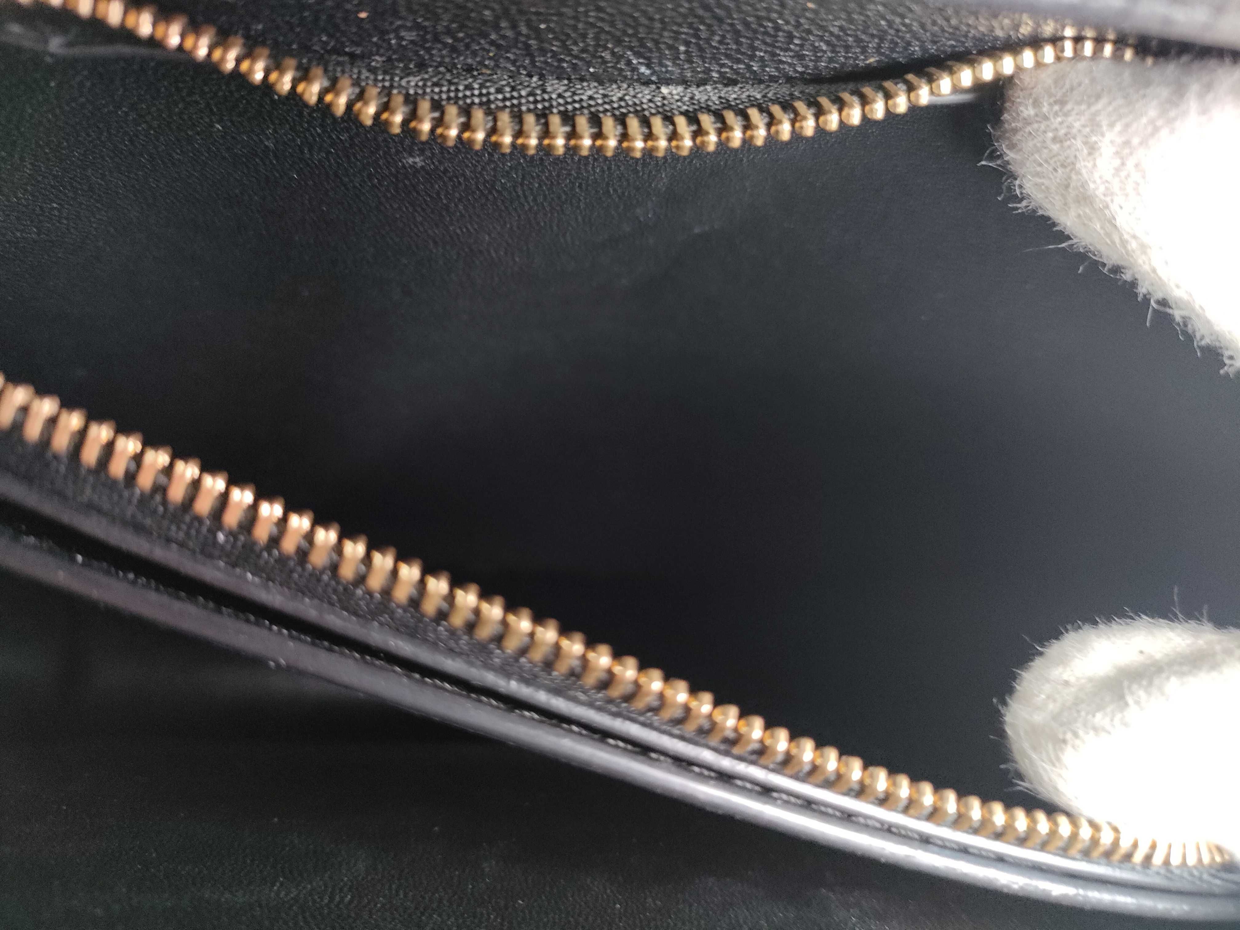 Classic Box Shoulder Bag, Black Leather Shoulder Bag — view 12
