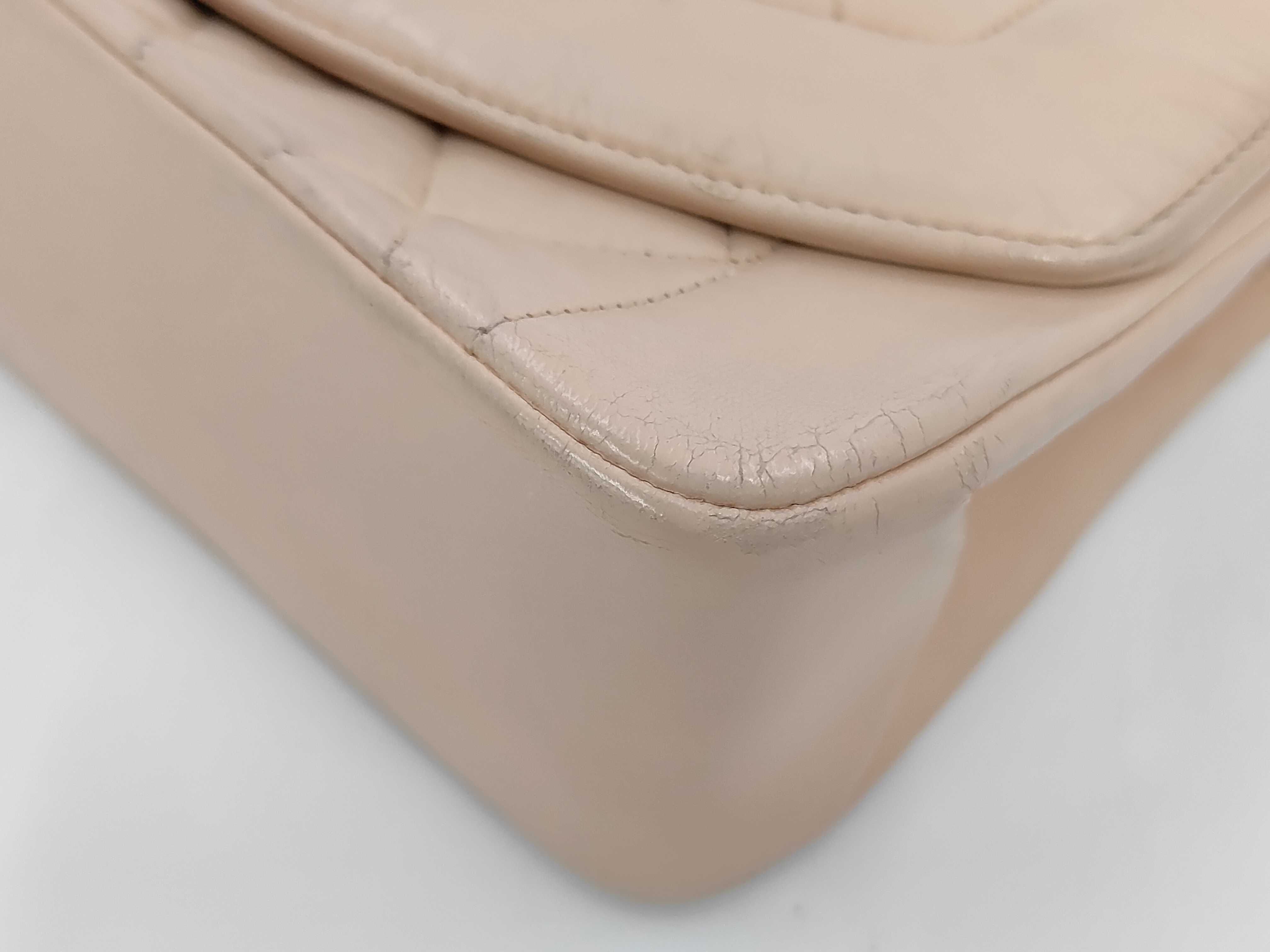 Lambskin Diana 20 Pink Shoulder Bag (with missing screw) — view 4