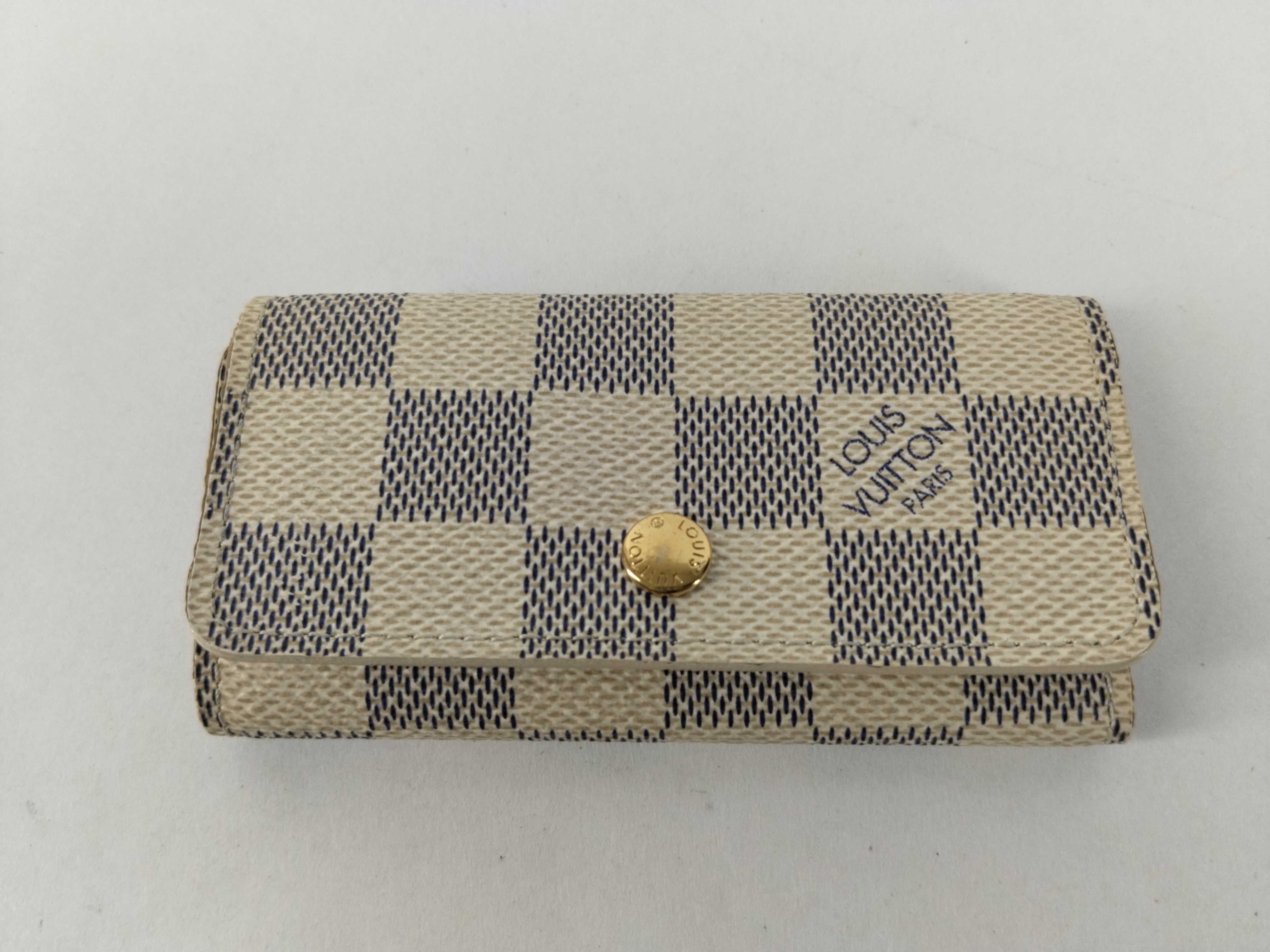 Damier Azur Key Case N60020 CT0194 Key Case