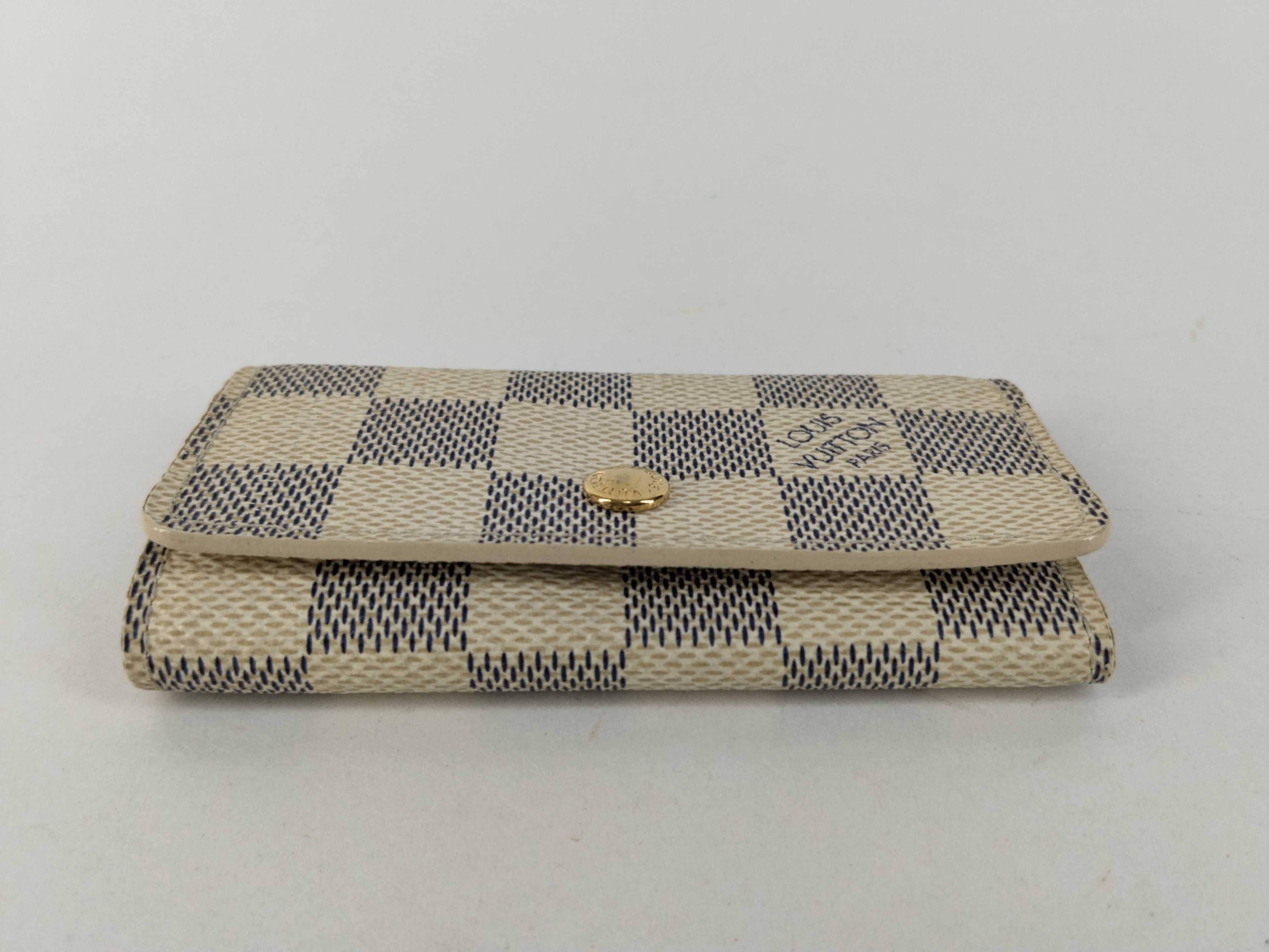 Damier Azur Key Case N60020 CT0194 Key Case — view 7