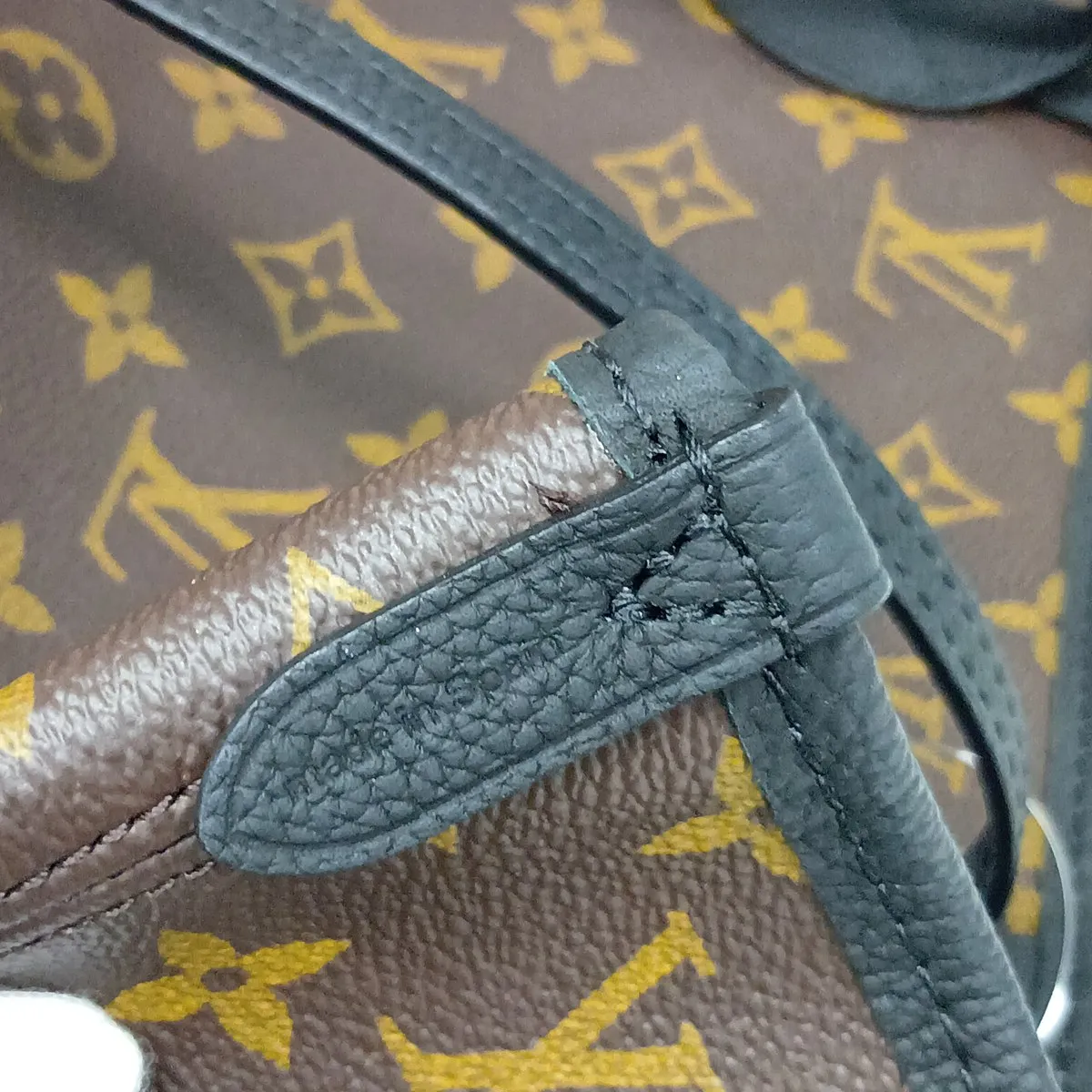 Monogram Neverfull Inside Out MM M28351 Black x Brown (RFID detected) — view 12