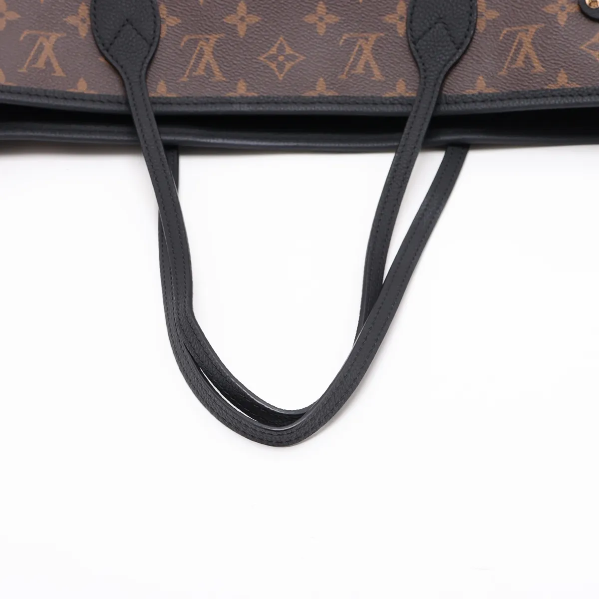Monogram Neverfull Inside Out MM M28351 Black x Brown (RFID detected) — view 5