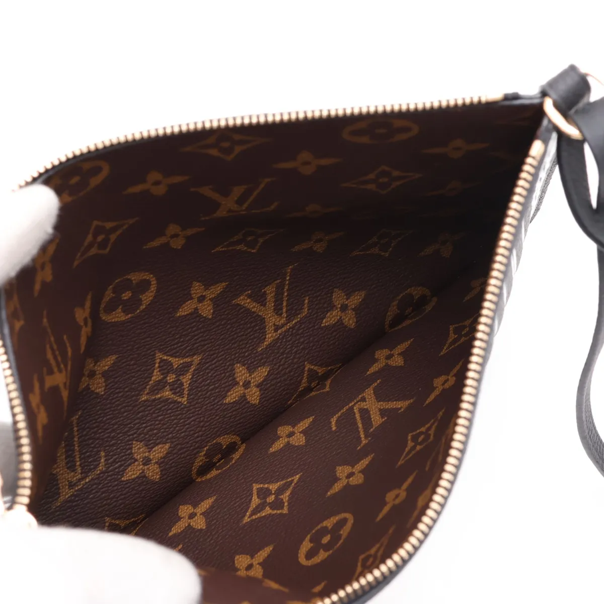 Monogram Neverfull Inside Out MM M28351 Black x Brown (RFID detected) — view 8