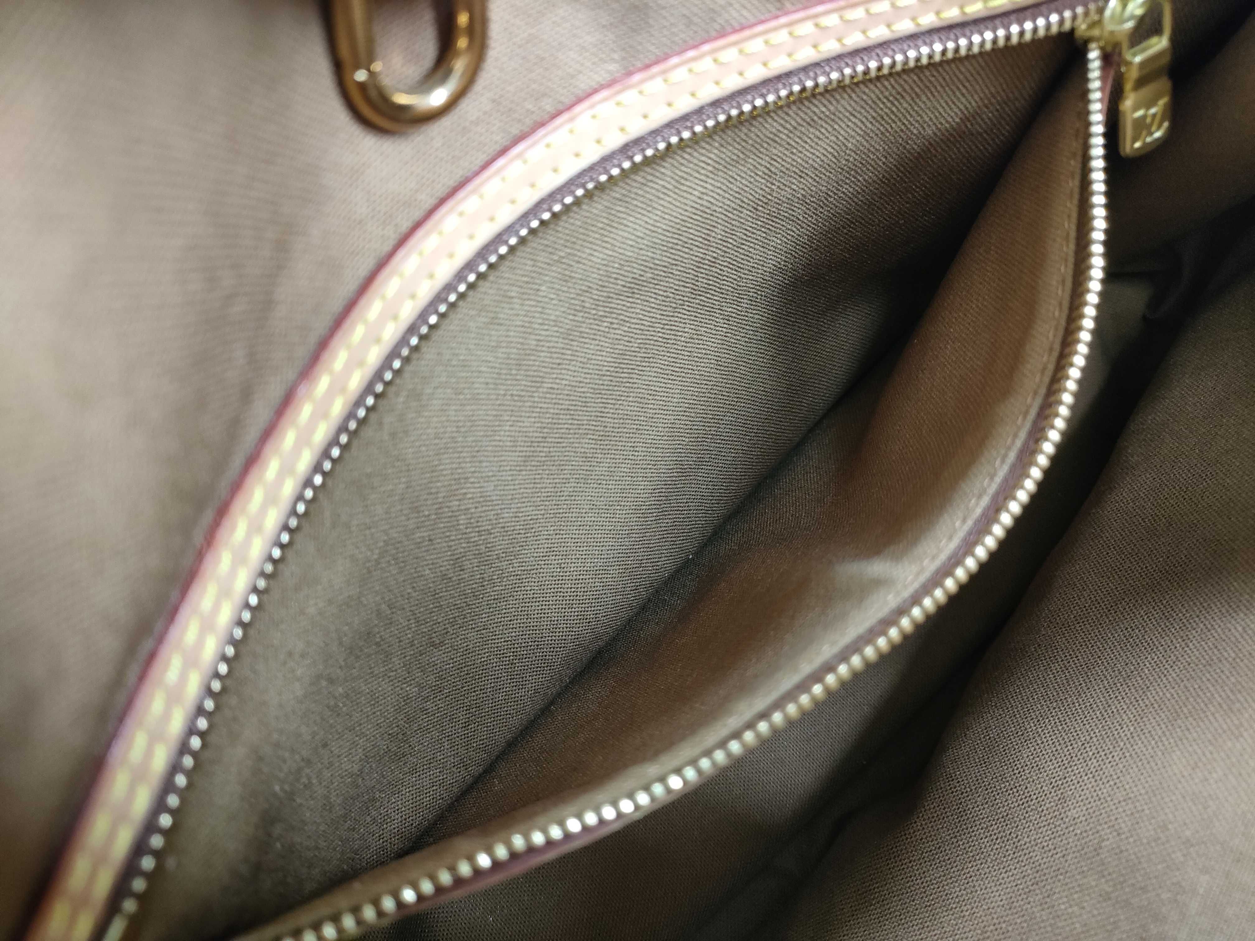 Monogram ID- Monogram Batignolles Horizontal M51154 CA0026 Brown Handbag — view 12