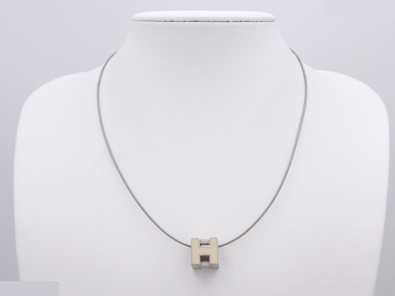 Cage d'H H Cube Wire Chain, Silver, Chain approx. 42cm — view 3
