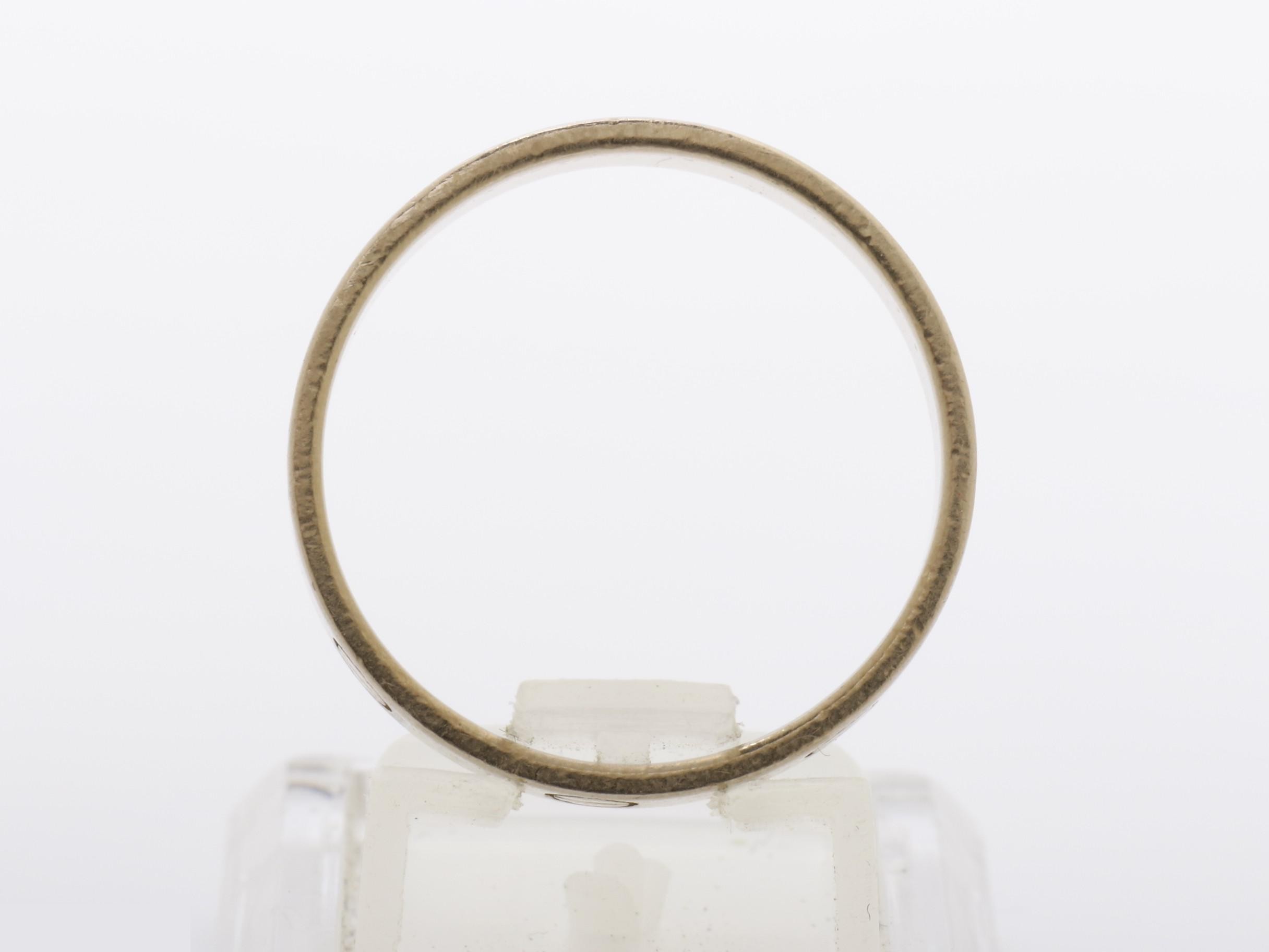Mini Love Ring #58 / Width approx. 3.5mm 750WG 3.8g — view 5