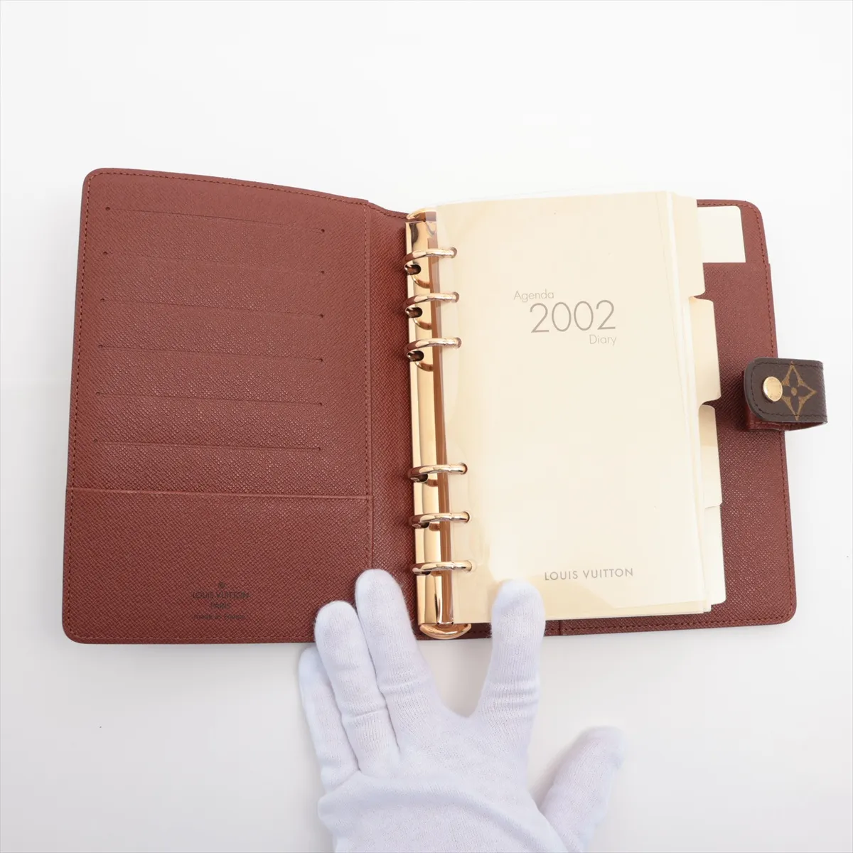 Monogram Agenda MM R20004 SP0051 Brown Notebook Cover Refill Included — view 3