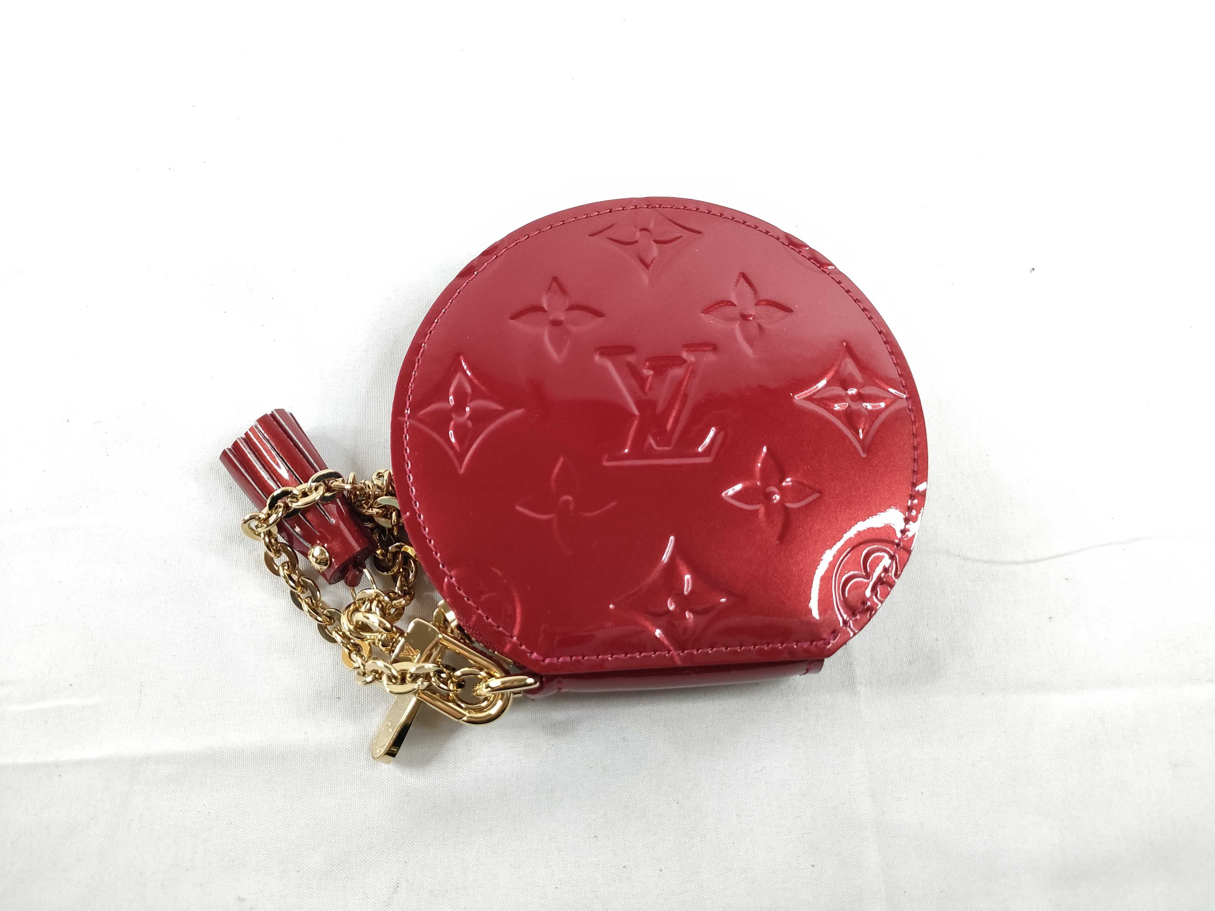Vernis Monogram Vernis Portemonnaie Chapeau M91417 Coin Case