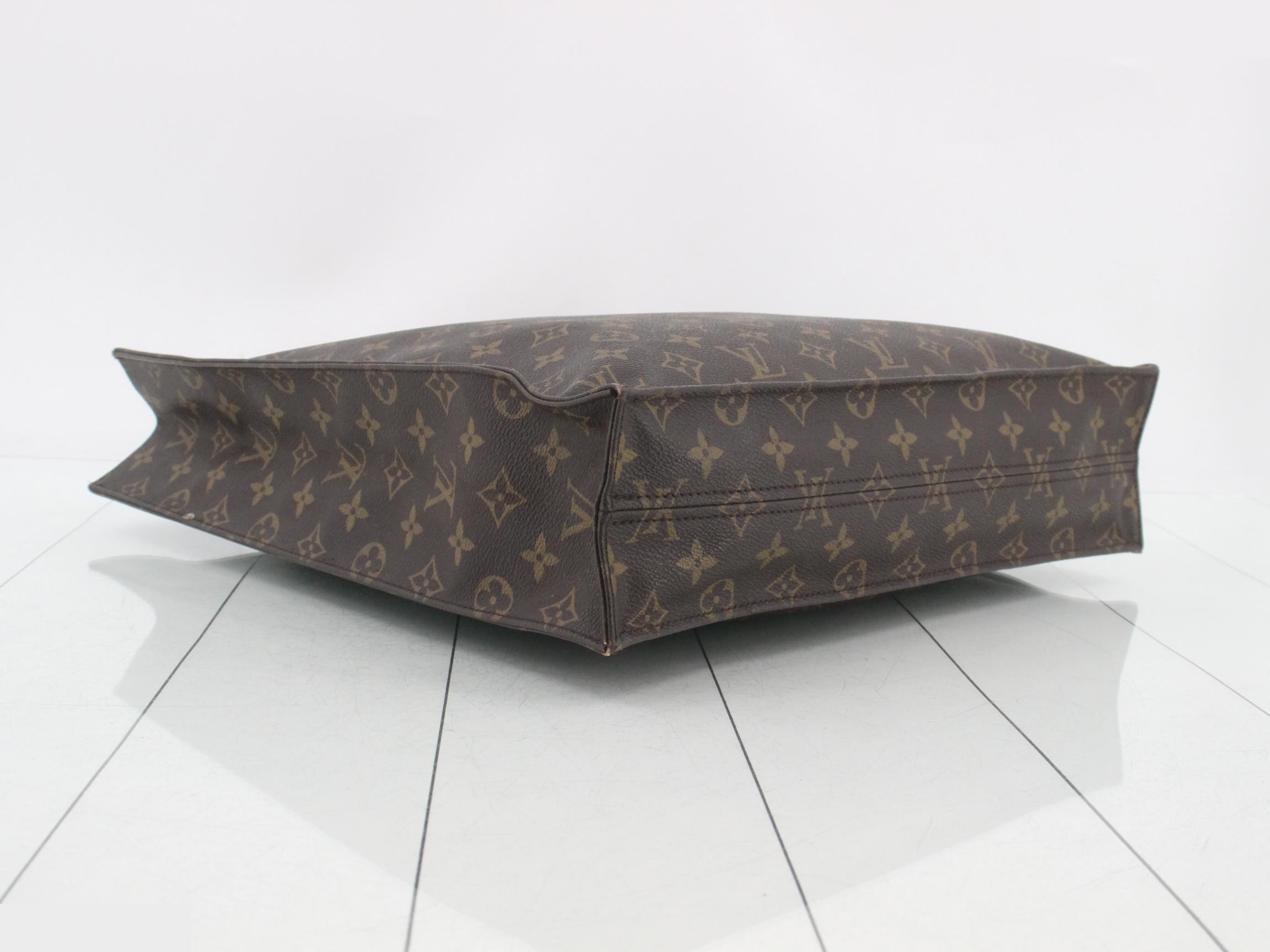 Monogram Sac Plat Tote Bag — view 5