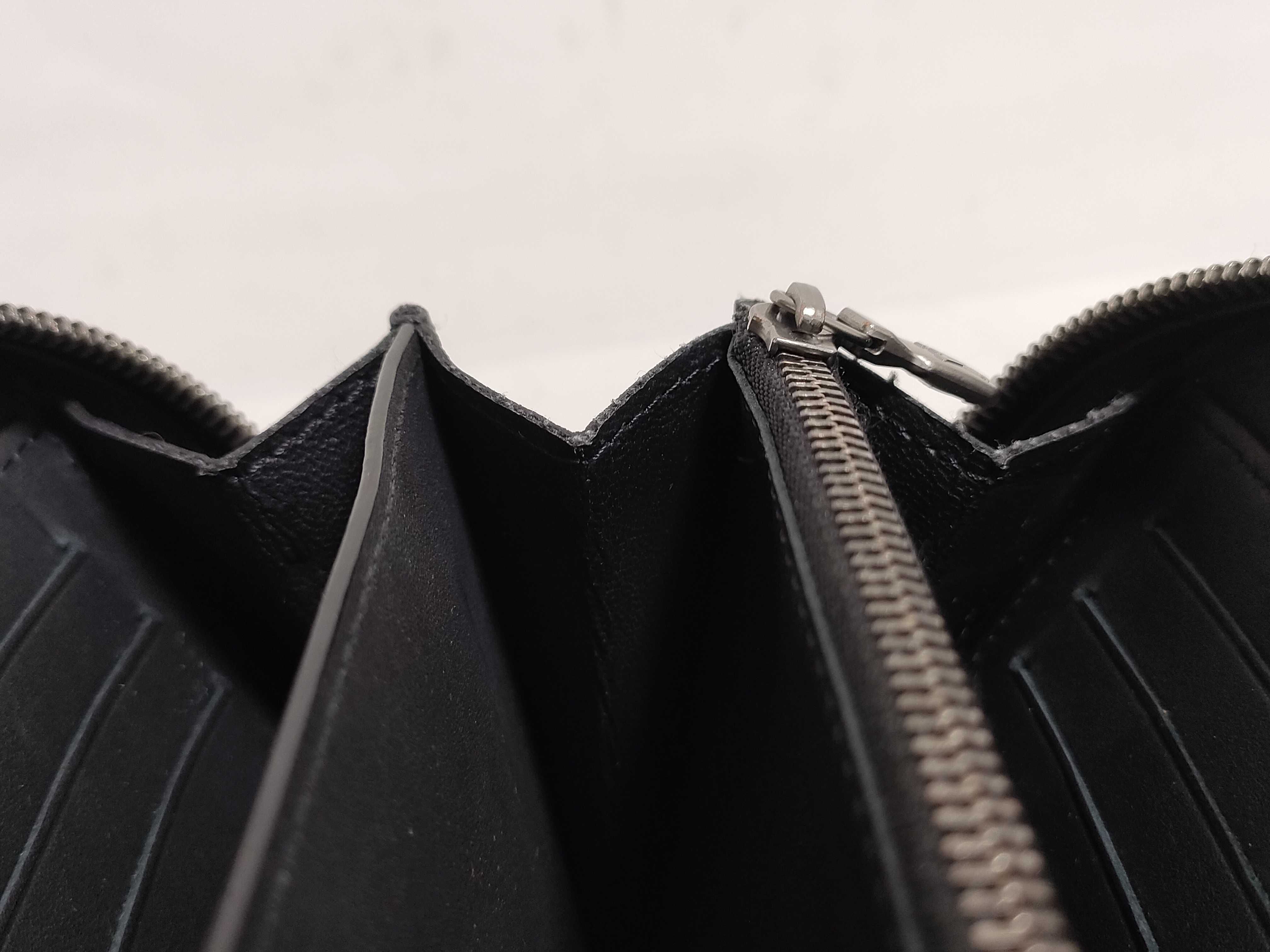 Damier Infini Zippy XL Damier Infini Onyx Long Wallet N61254 RFID detected Pouch — view 9