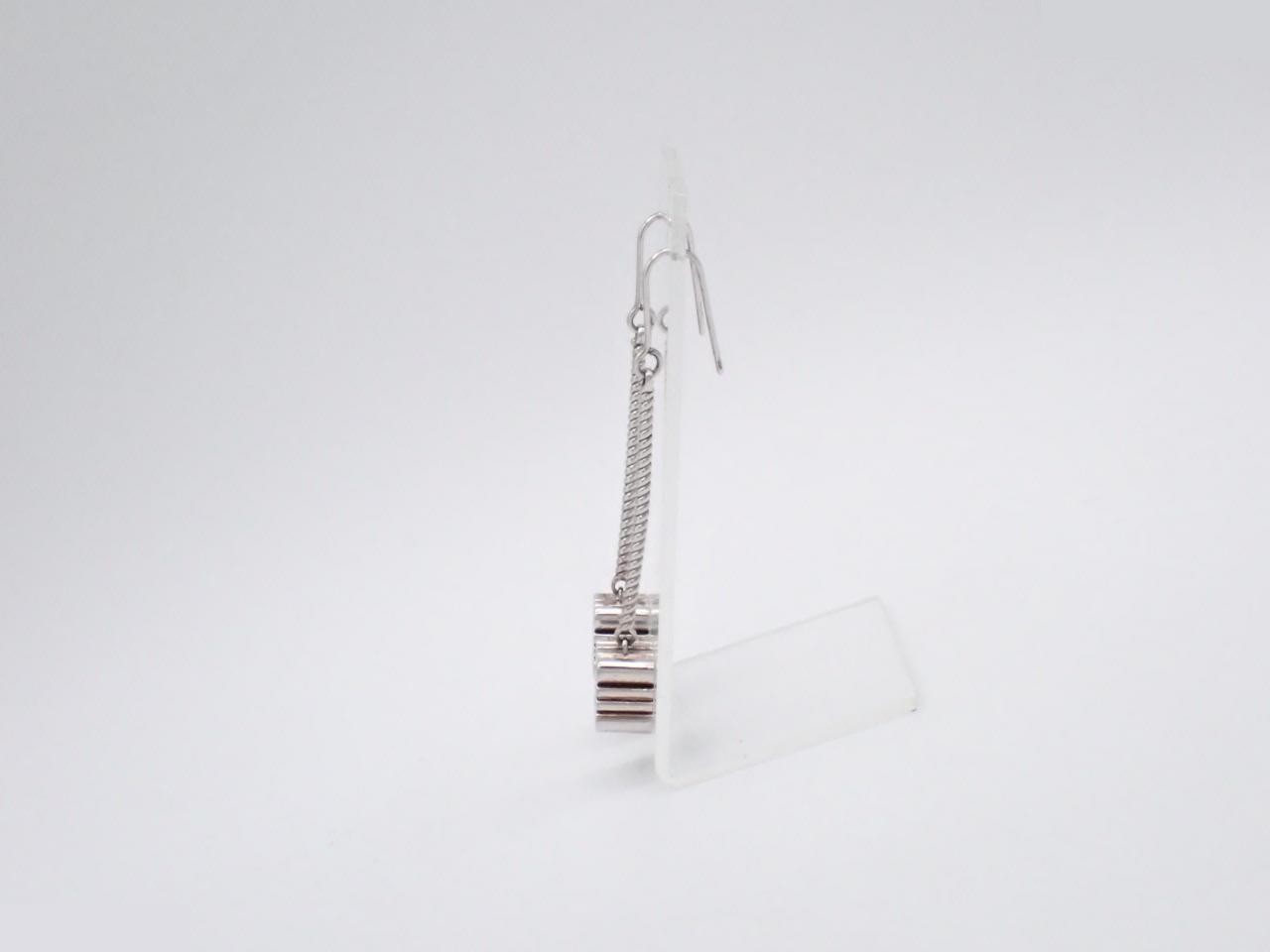 Anagram - Other Line - Precious Metal Earrings - 925 Sterling Silver / 12.2g — view 3
