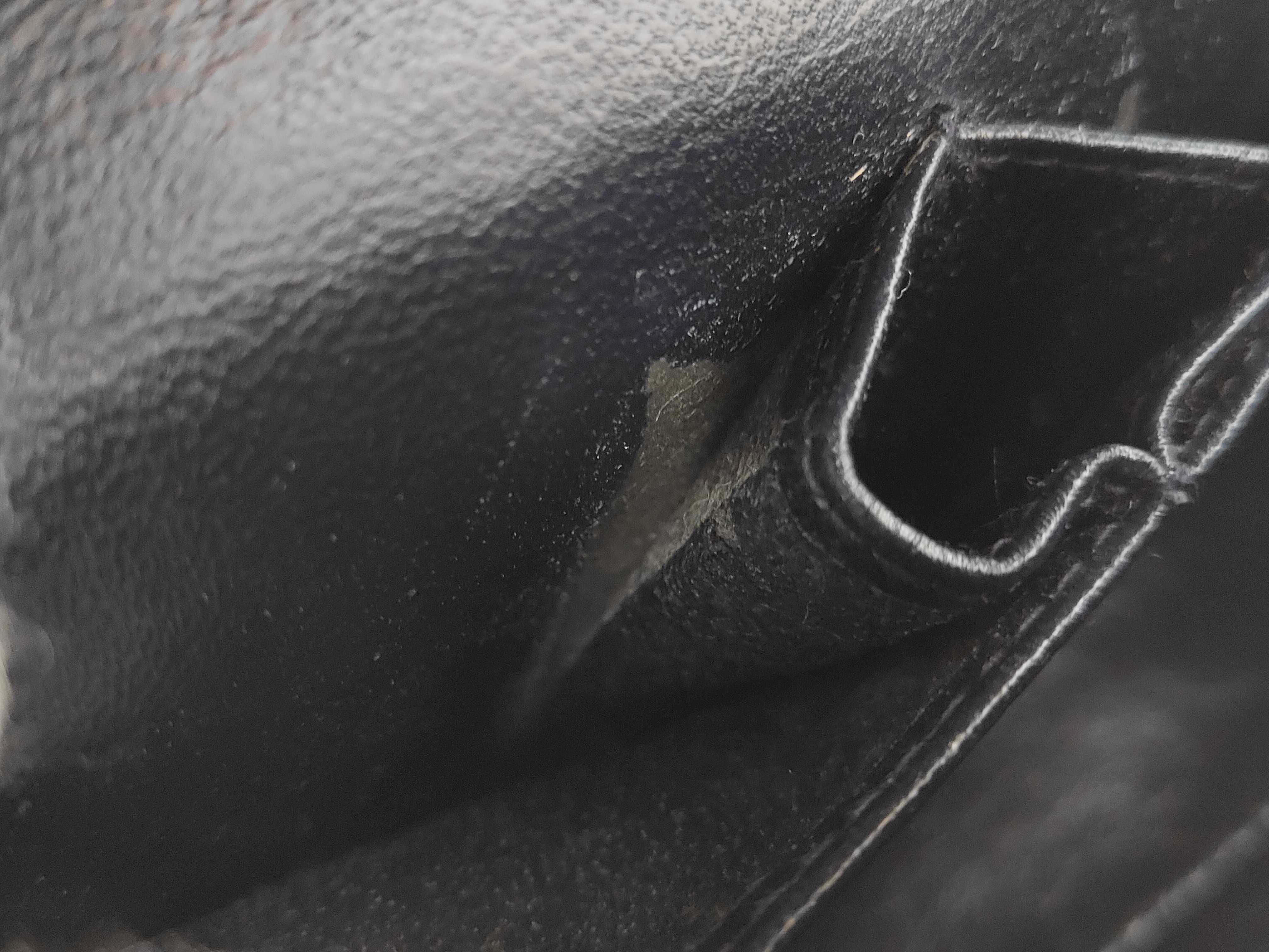 Double Flap Lambskin Navy Shoulder Bag 740 — view 13