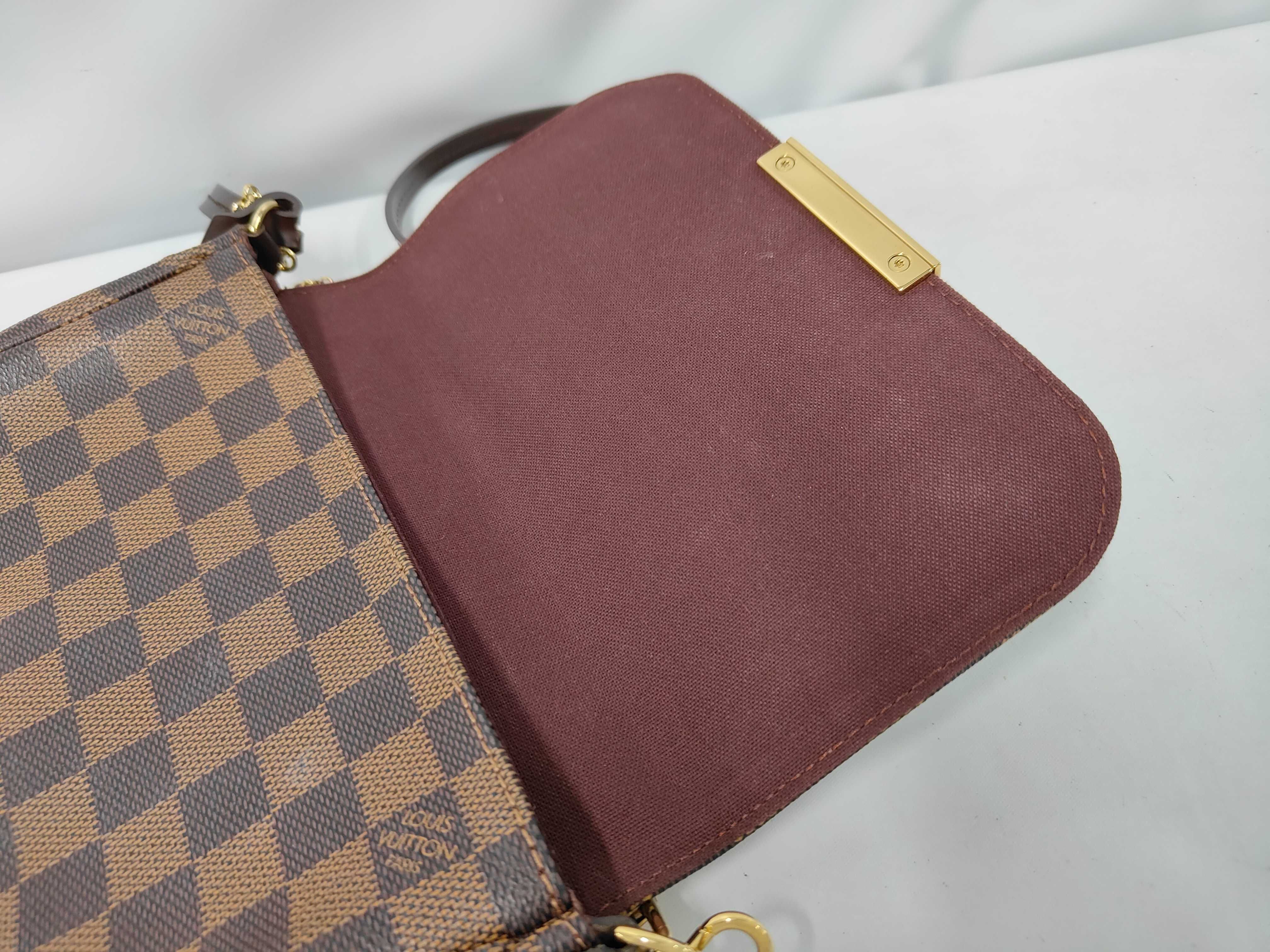 LV Damier Favorite PM Shoulder Bag — view 8
