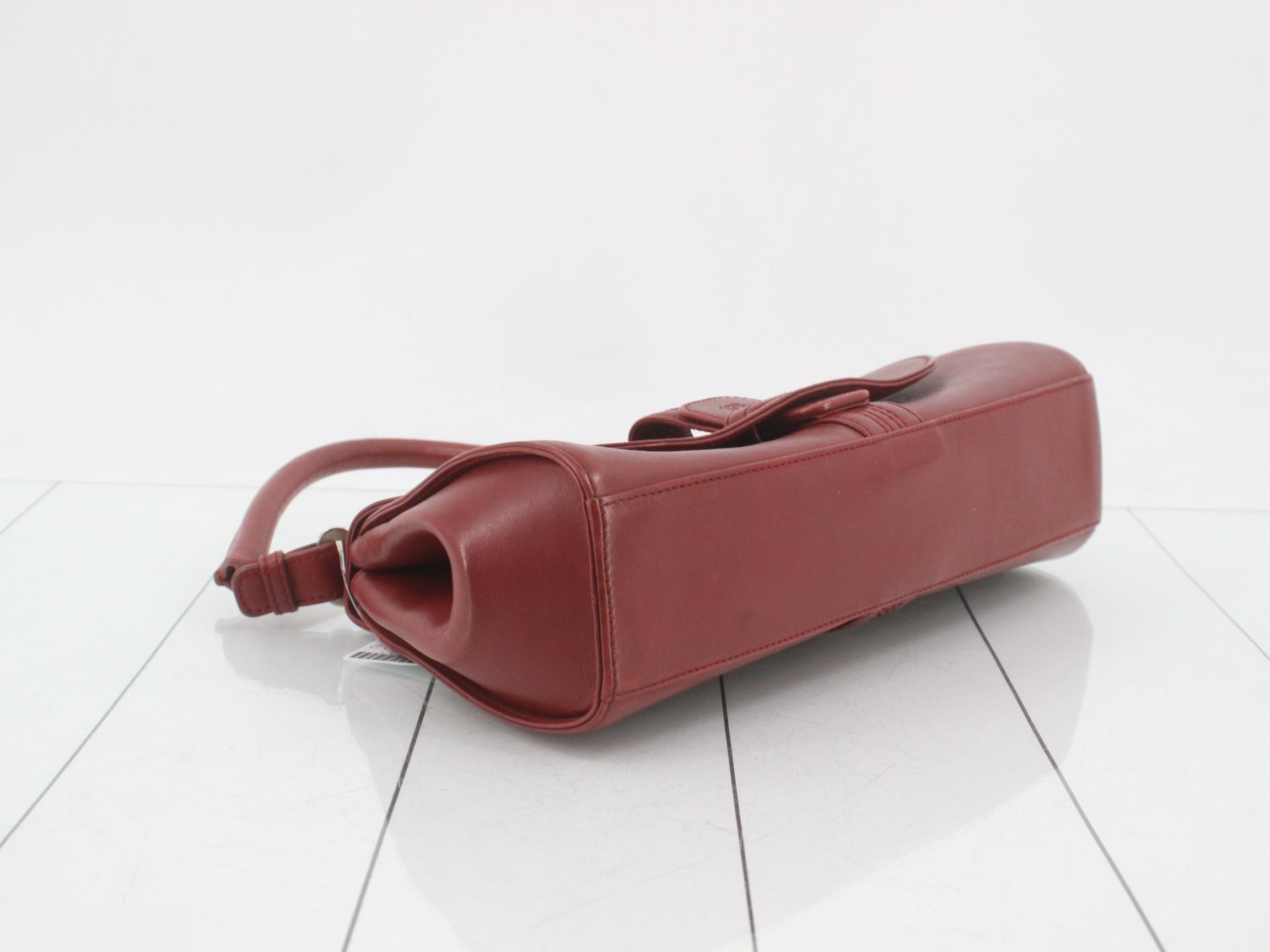 Anagram Leather Handbag — view 5