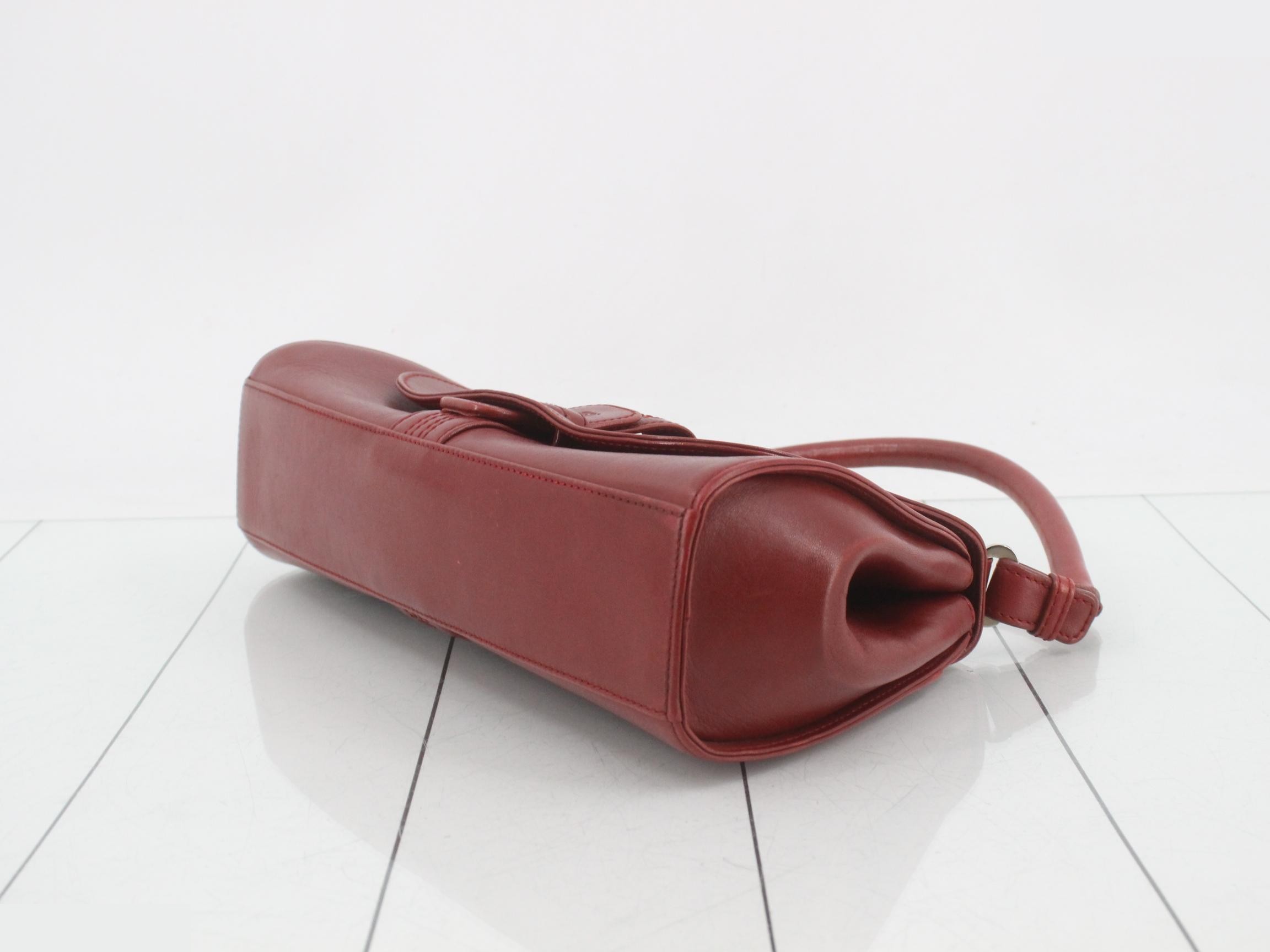 Anagram Leather Handbag — view 6