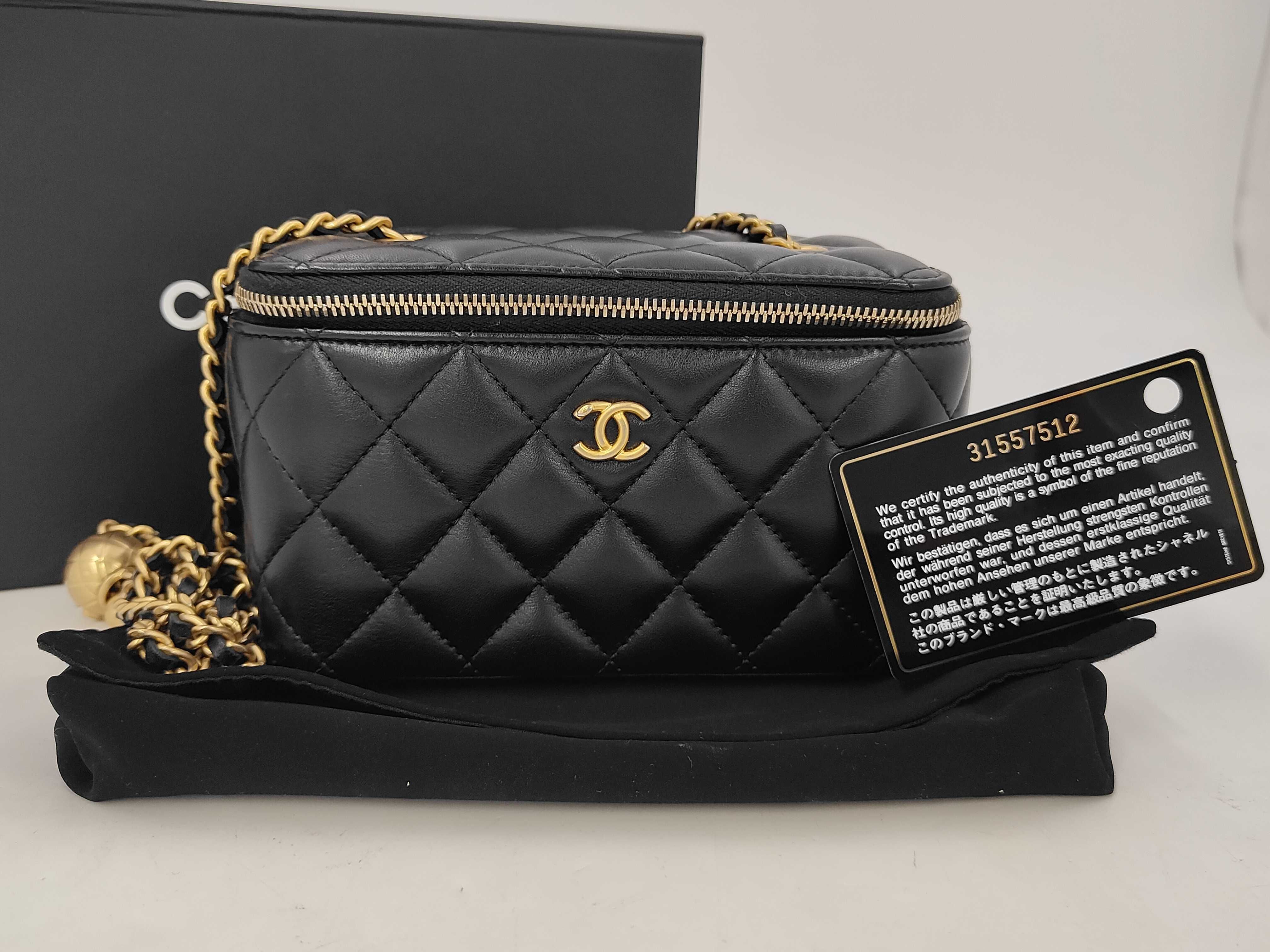 Matelassé Coco Ball Vanity Bag Shoulder Bag