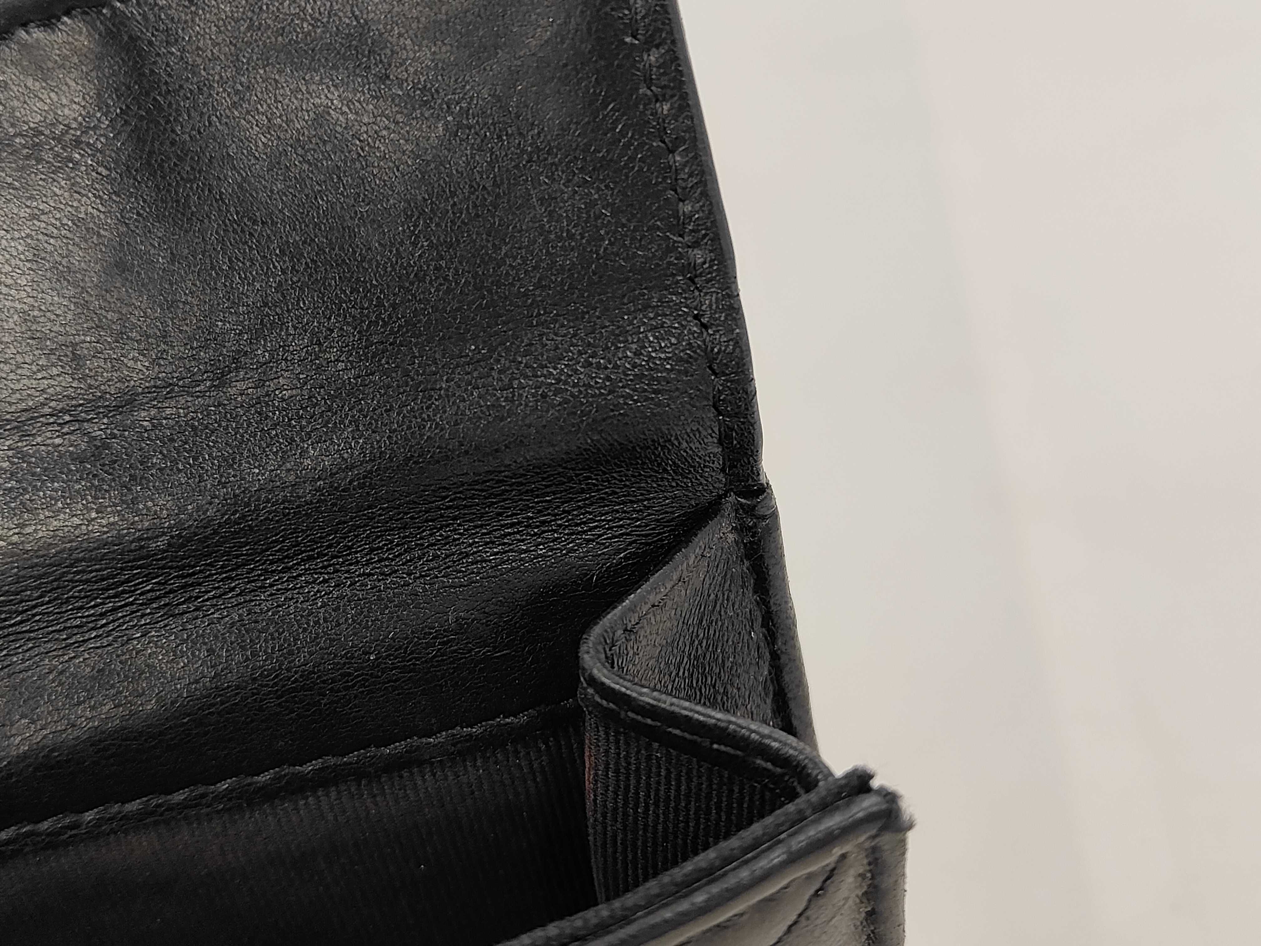 Matelassé Tri-fold Wallet, Lambskin, Black, Random Color, Complete with Accessories — view 6