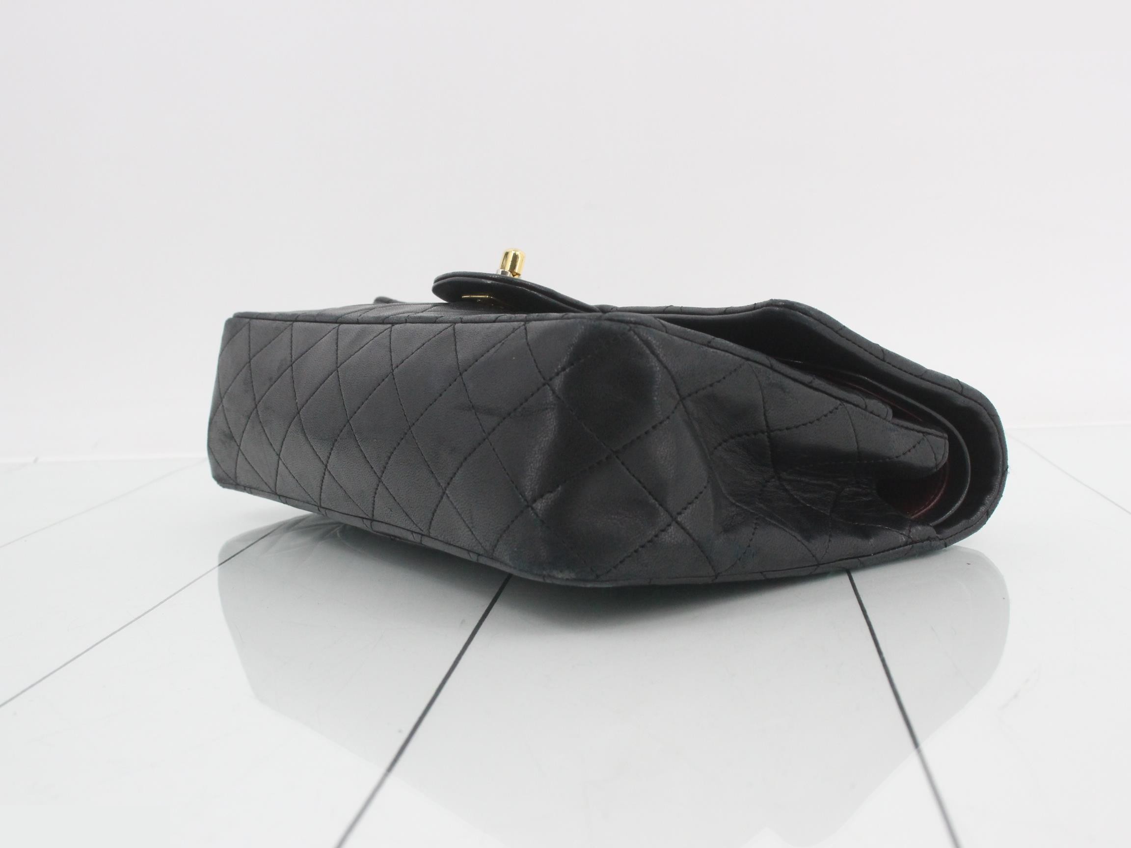 Matelassé Double Flap Chain Shoulder Bag — view 6
