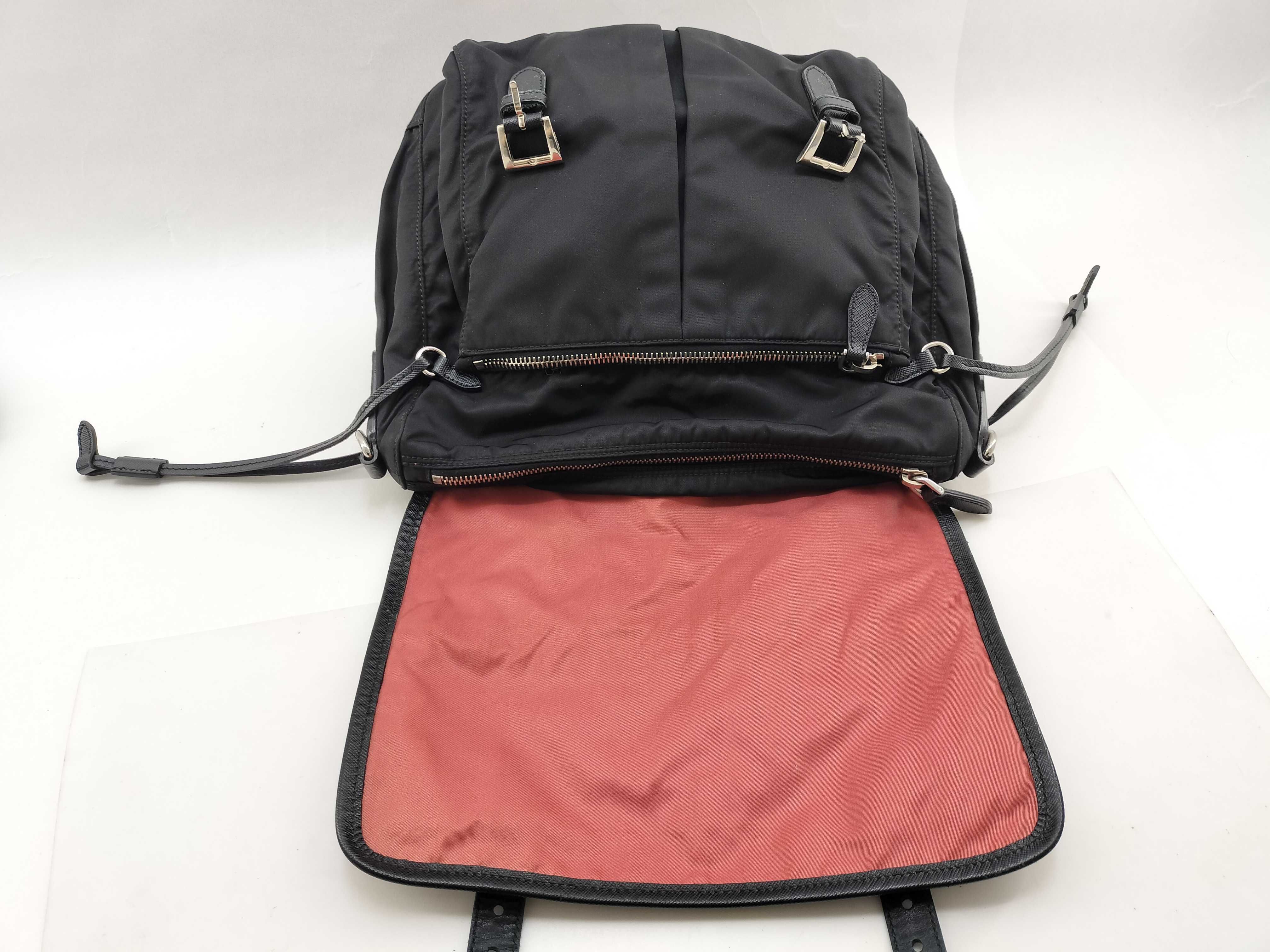 Shoulder Bag Nylon Black — view 12