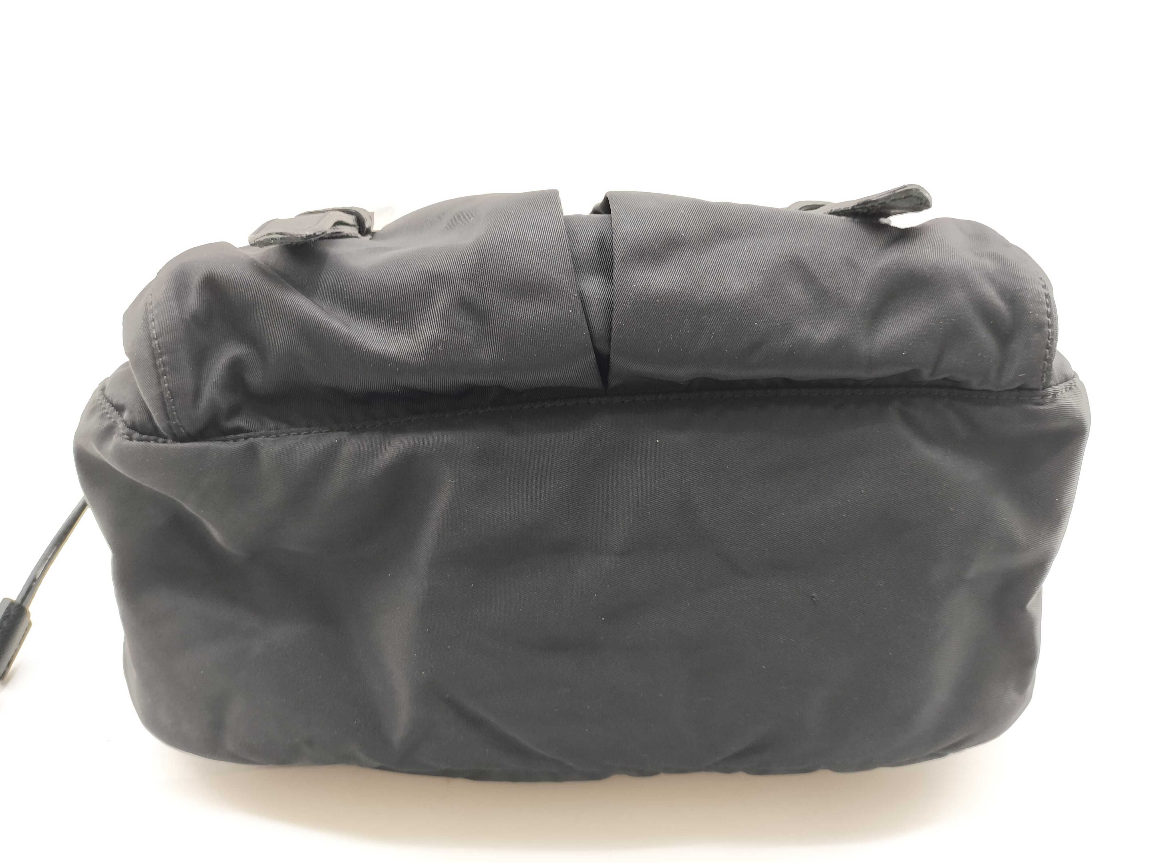 Shoulder Bag Nylon Black — view 3