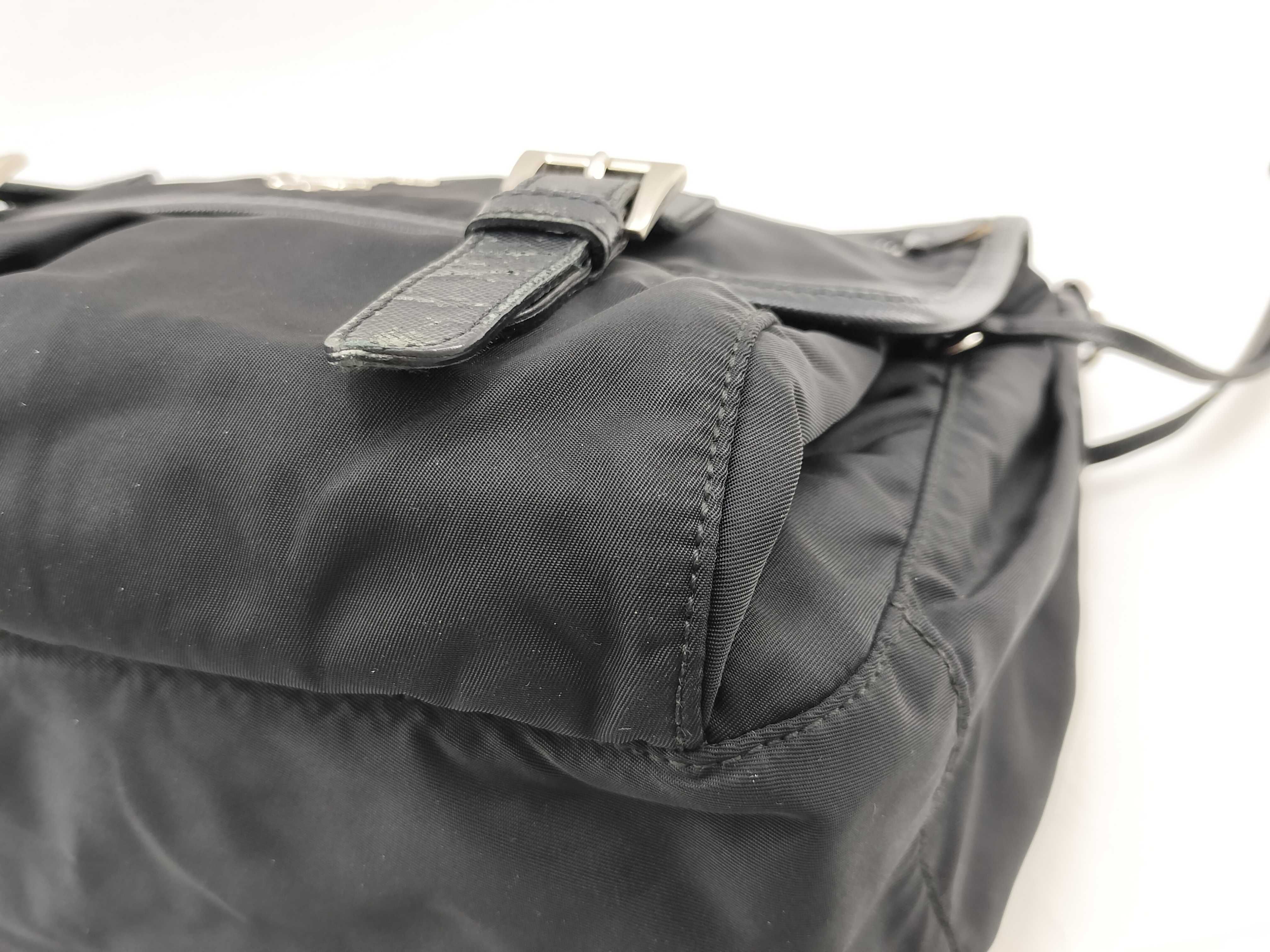 Shoulder Bag Nylon Black — view 4