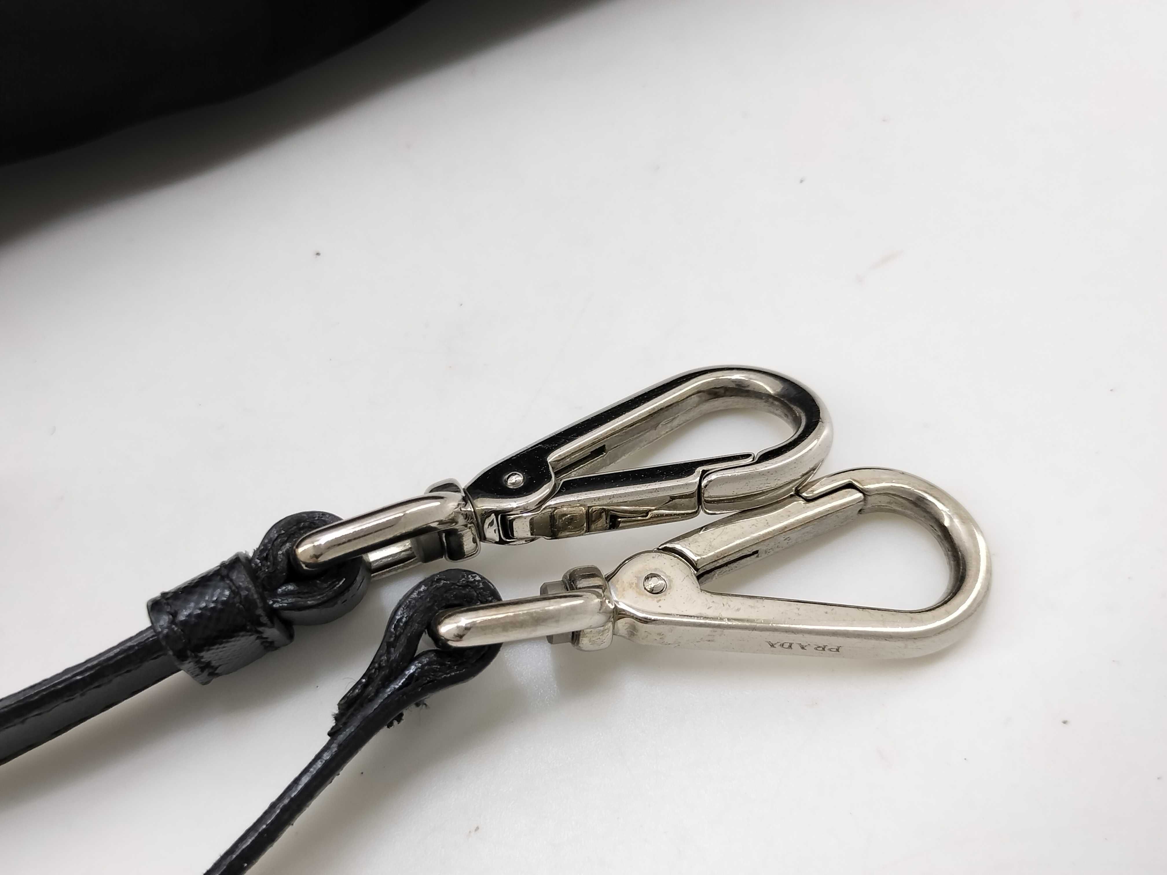 Shoulder Bag Nylon Black — view 7