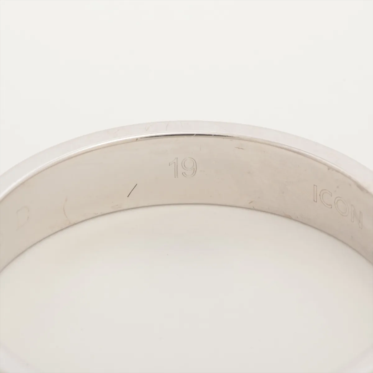 icon ring 750(WG) 4.0g 19 Initial engraving is about to fade — view 5