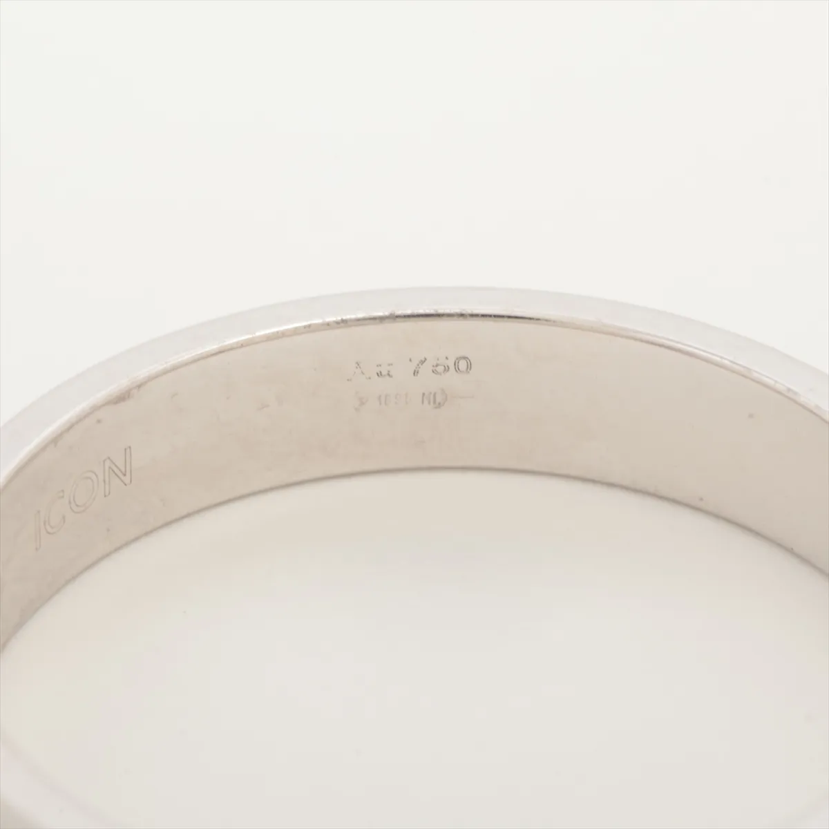 icon ring 750(WG) 4.0g 19 Initial engraving is about to fade — view 6