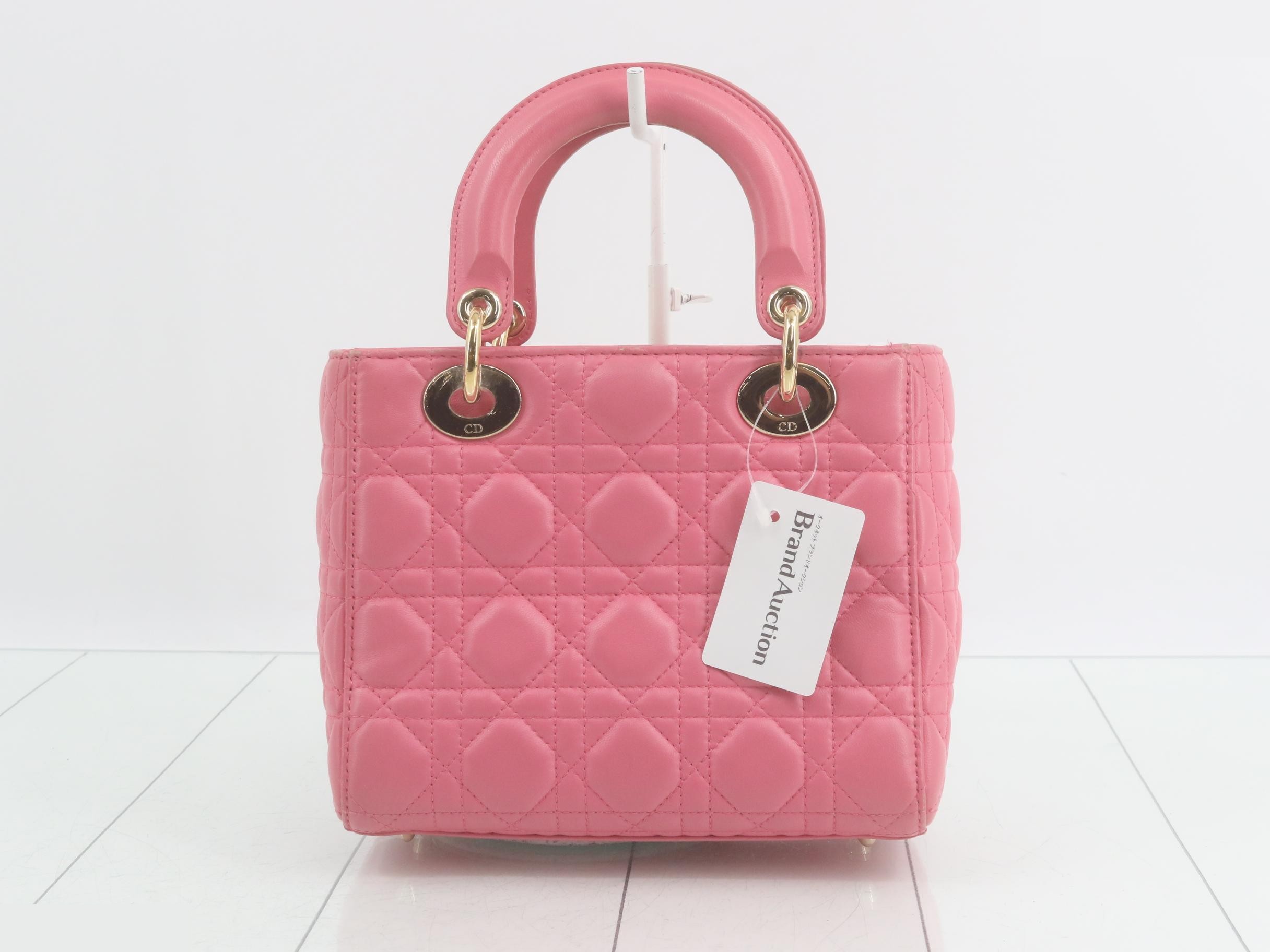 Lady Dior Cannage Handbag/Shoulder Bag (2-Way) — view 2