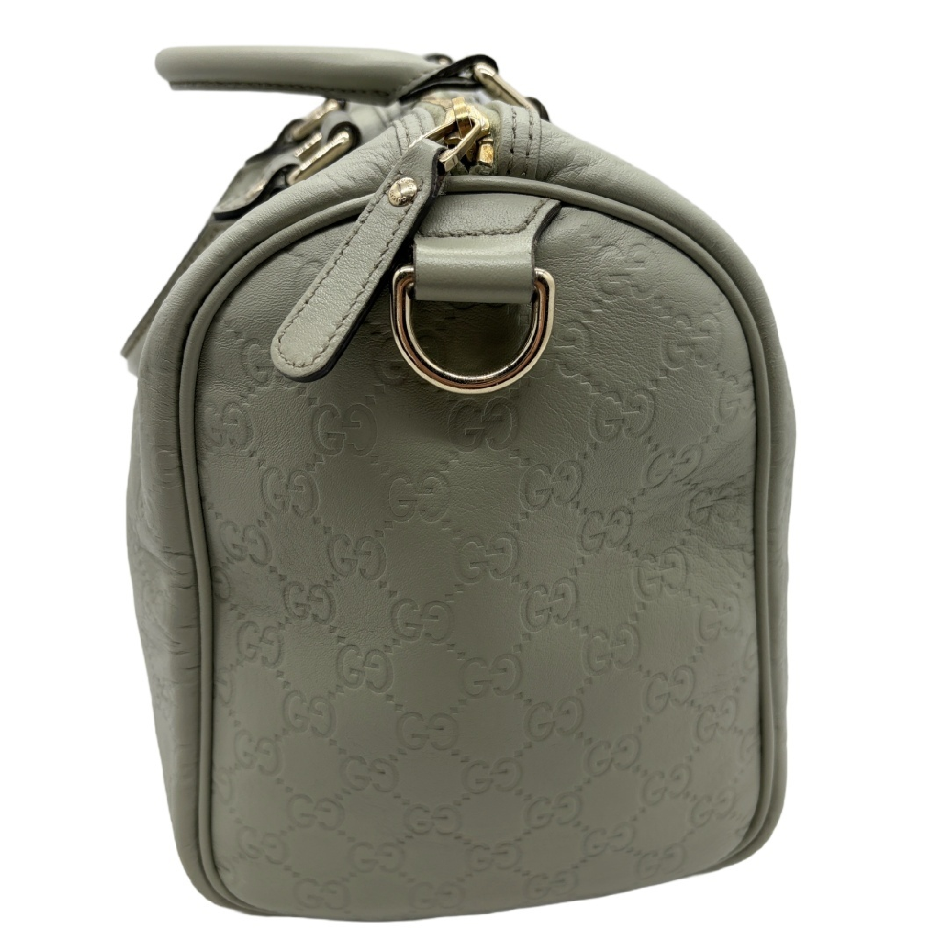 Guccissima GG embossed leather Boston bag — view 3
